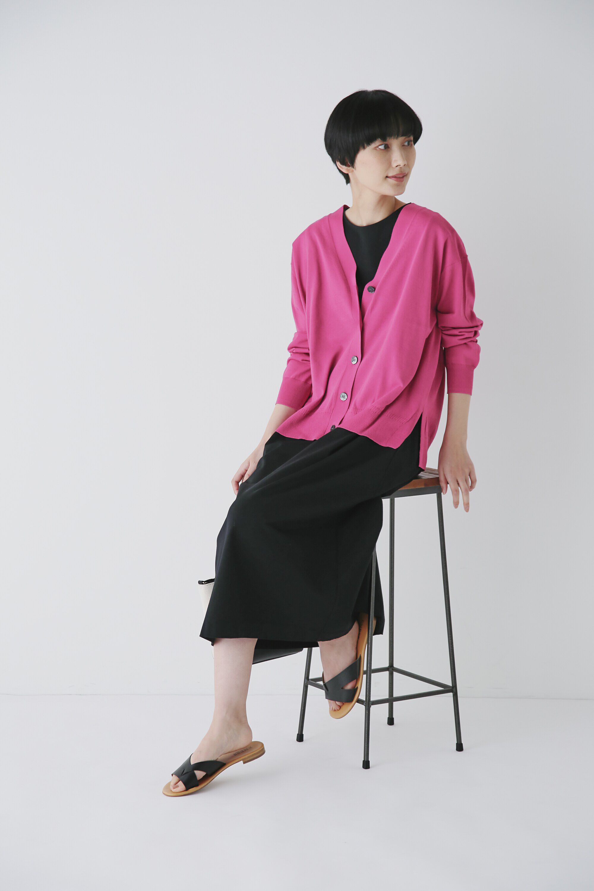  「◆接触冷感カーディガン」|ニット・セーター|