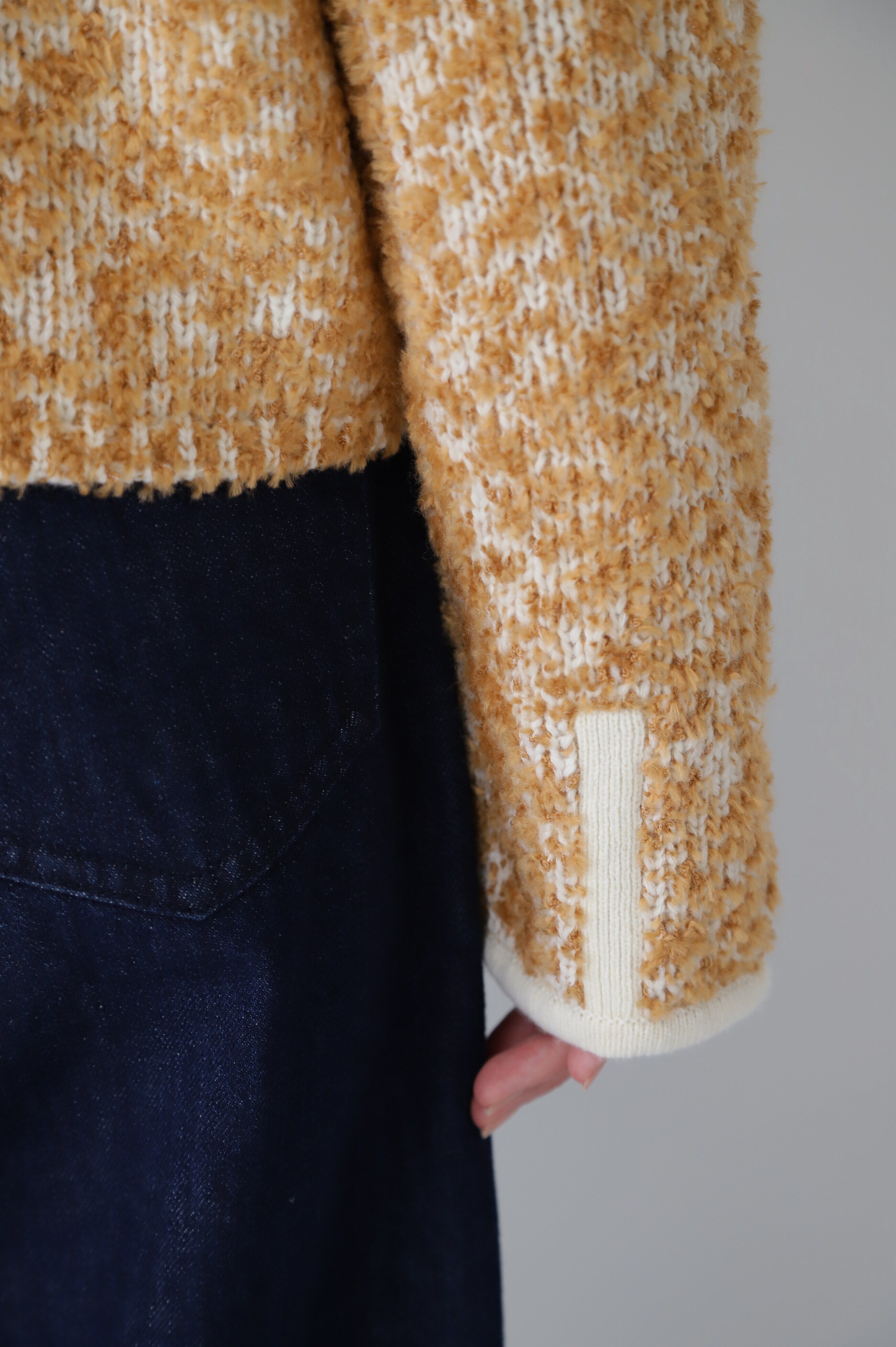  「◆フェザーミックスニットカーディガン」|ニット・セーター|