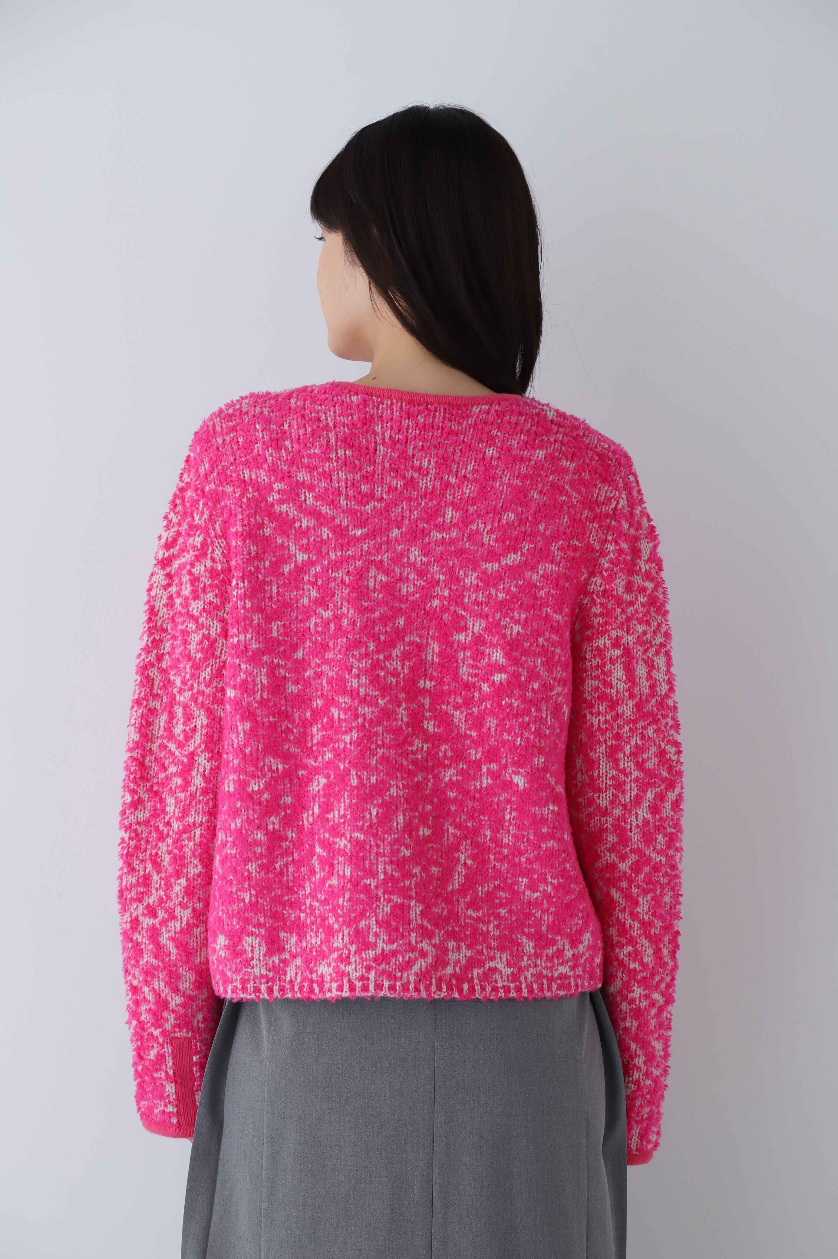  「◆フェザーミックスニットカーディガン」|ニット・セーター|