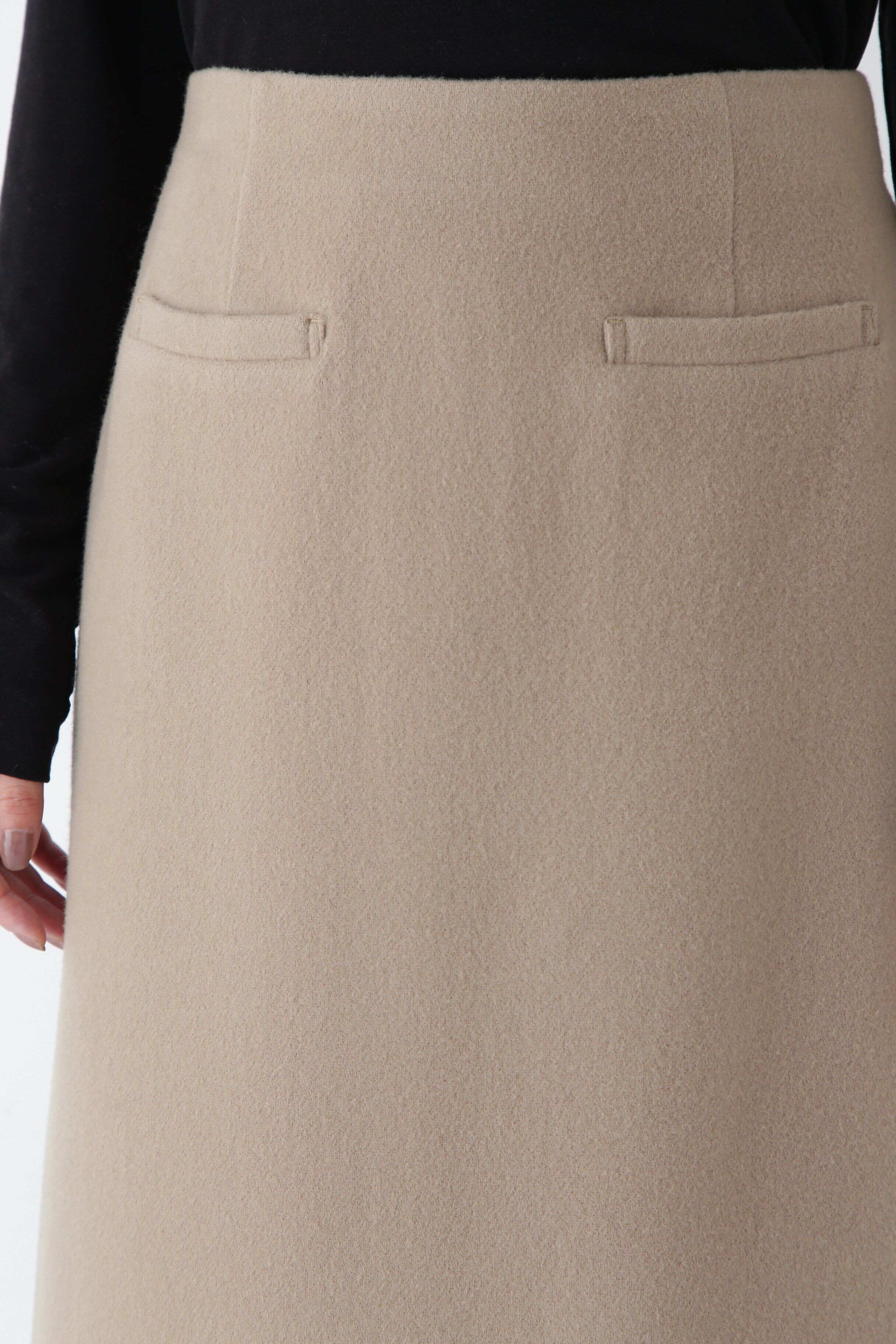  「◆アップサイクルウールストレートスカート」|スカート|