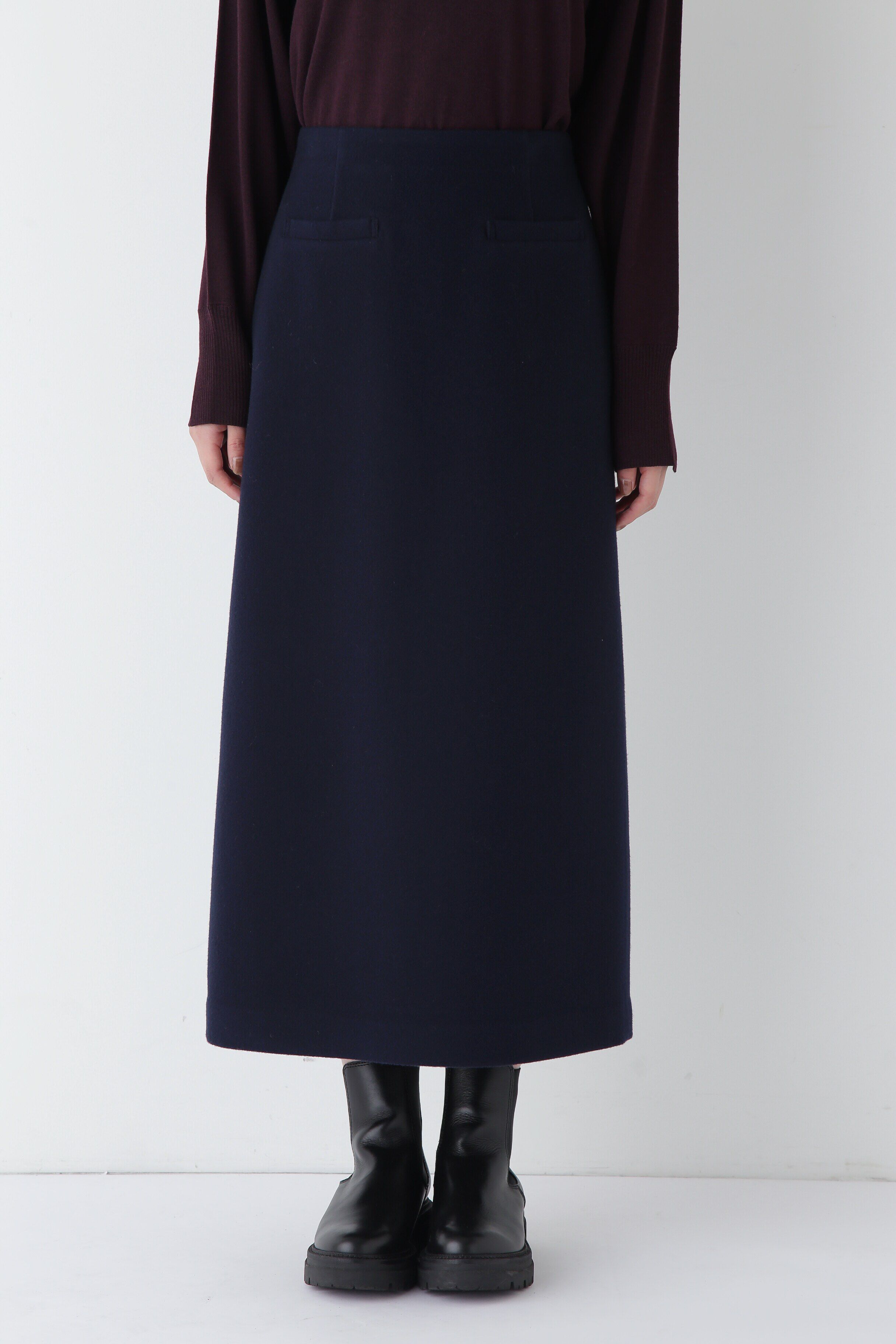  「◆アップサイクルウールストレートスカート」|スカート|