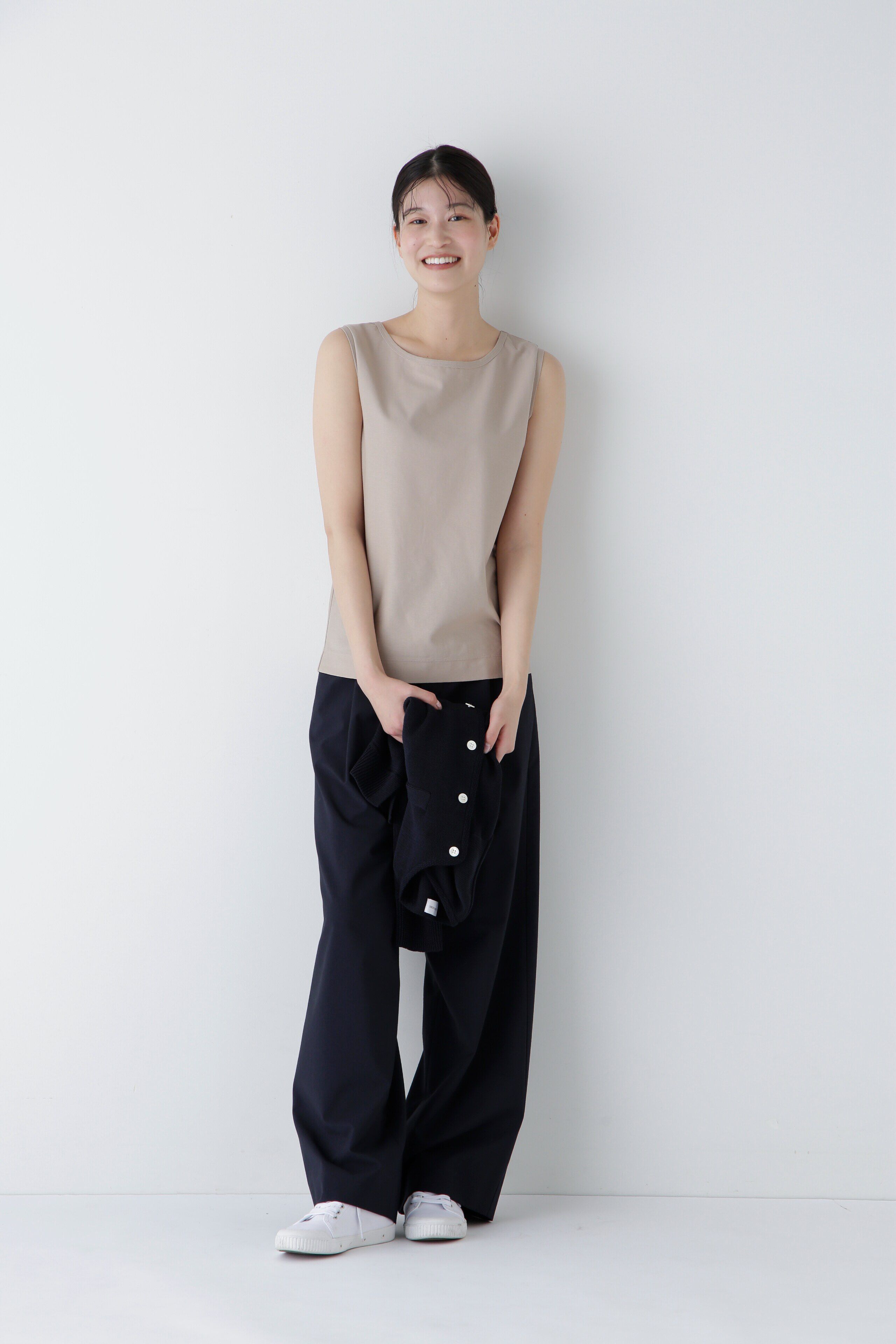  「◆麻混タンクトップ」|Tシャツ・カットソー|