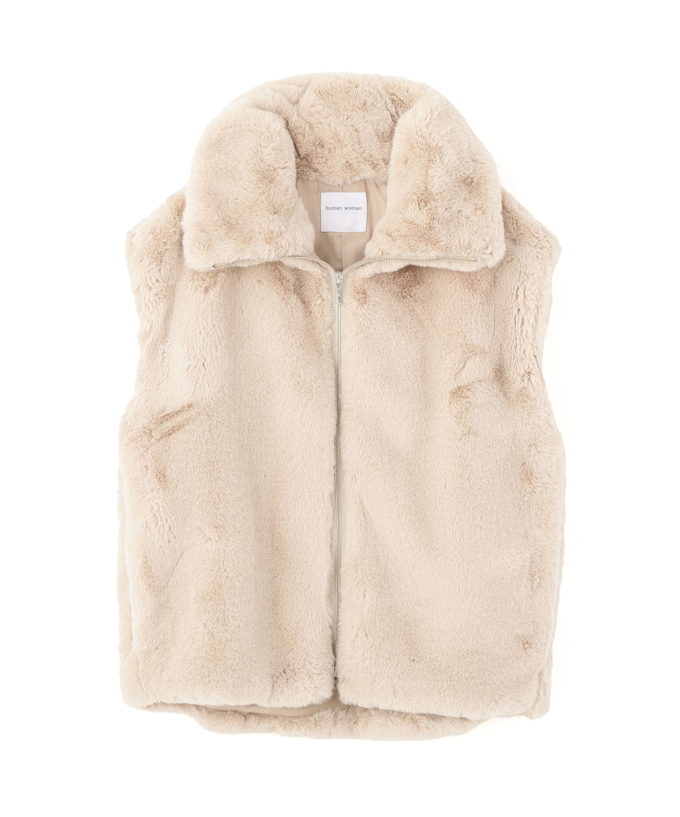  「◆フェイクファーコクーンジレ」|ブルゾン・スタジャン|