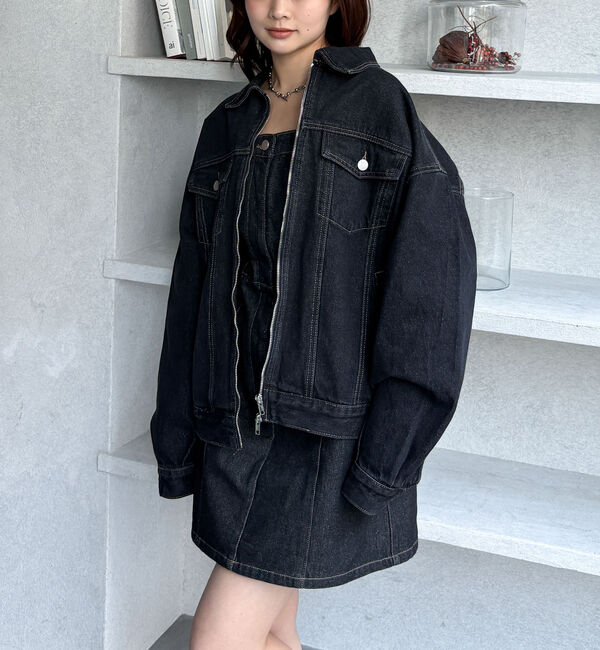 archives「Ｆボタンデニムミニキャミワンピース」|ワンピース|