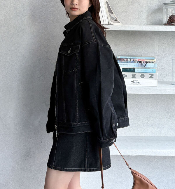 archives「Ｆボタンデニムミニキャミワンピース」|ワンピース|