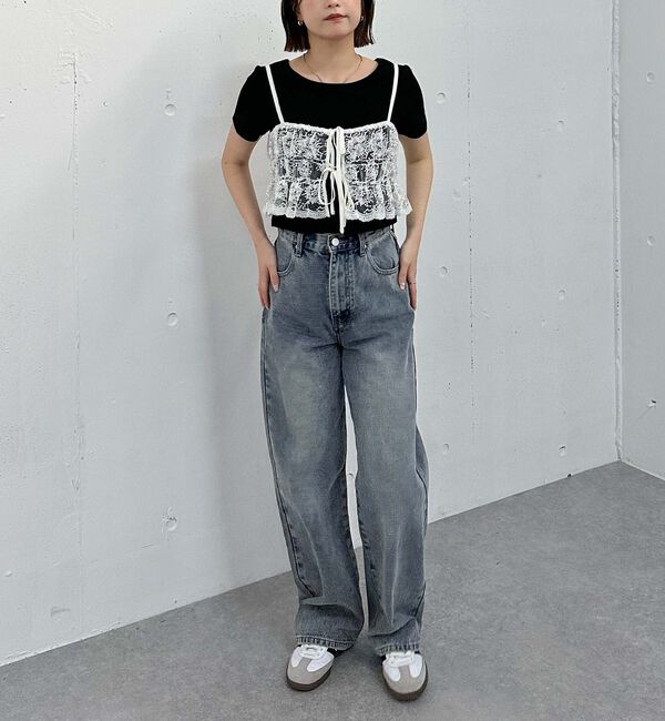 archives「レース刺繍ビスチェ」|シャツ・ブラウス|