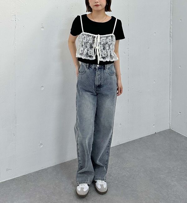 archives「レース刺繍ビスチェ」|シャツ・ブラウス|