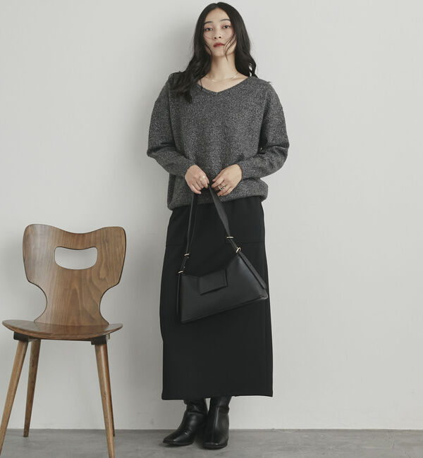 Doux archives「２ＷＡＹラメプルオーバー」|ニット・セーター|