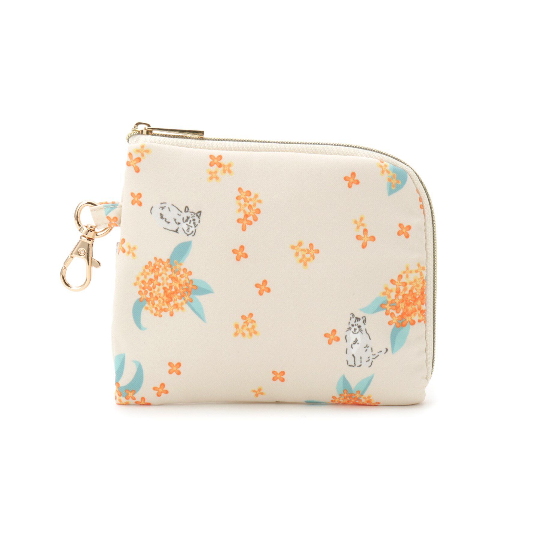 SHOO･LA･RUE「【金木犀】ティッシュポーチ」|ポーチ|アイボリー(004)