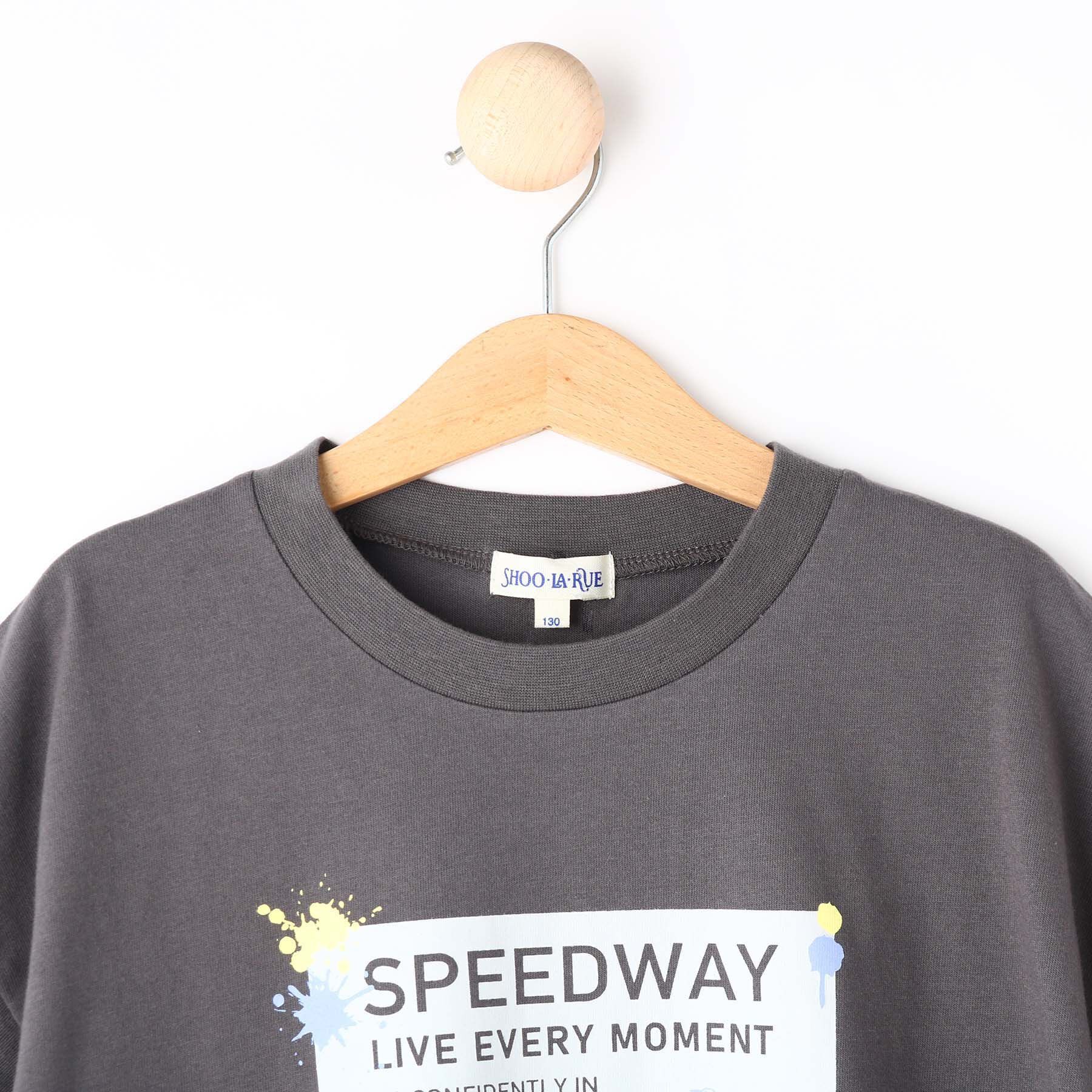 SHOO･LA･RUE「【130-150cm】BOYプリントTシャツ」|Tシャツ・カットソー|