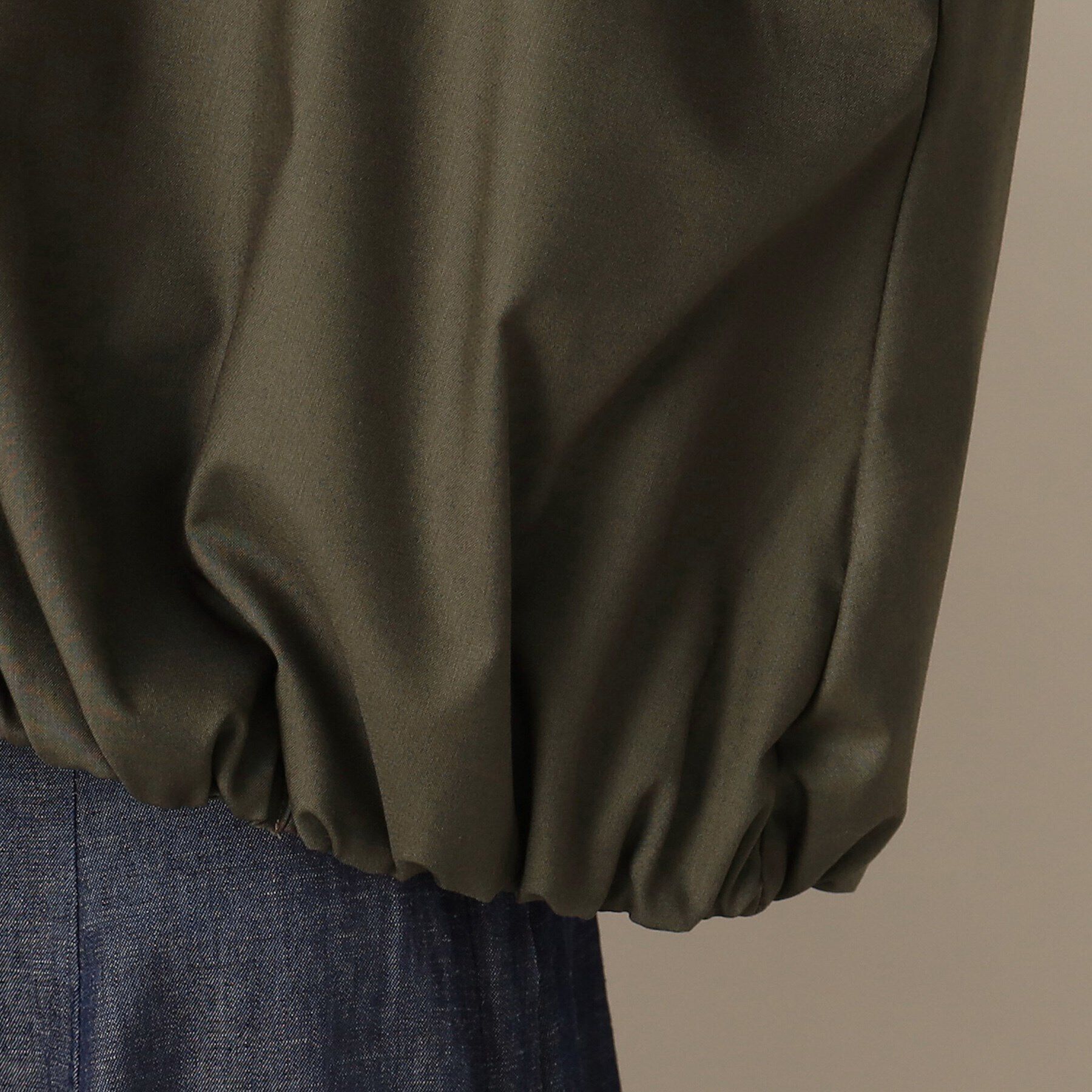 Dessin「【洗える】バルーンスリーブライトブルゾン」|カーディガン|