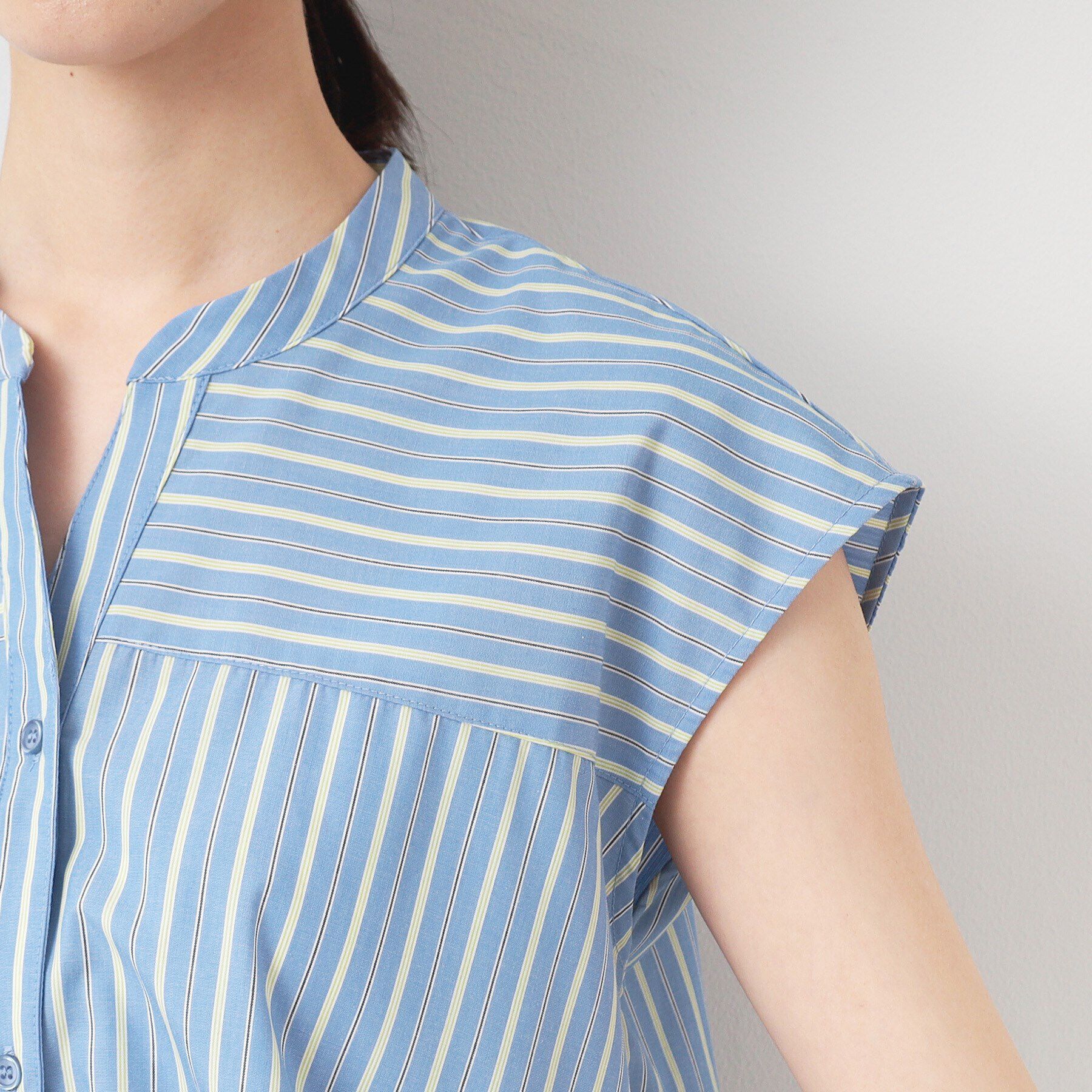 Dessin「【洗える】ドローコード付きブラウス（XS～L）」|シャツ・ブラウス|