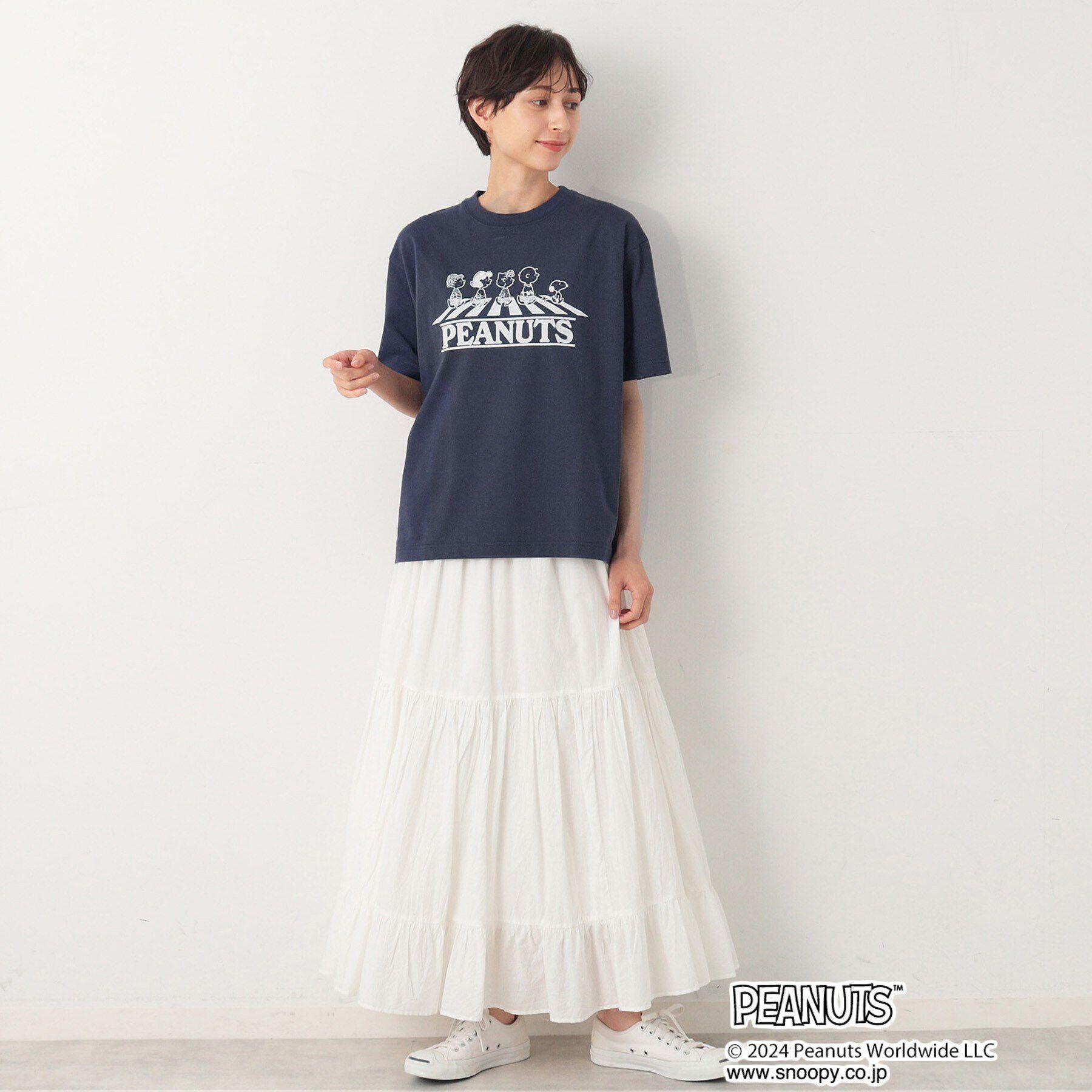 Dessin「【ユニセックス】Dessin&times;PEANUTS Tシャツ」|Tシャツ・カットソー|