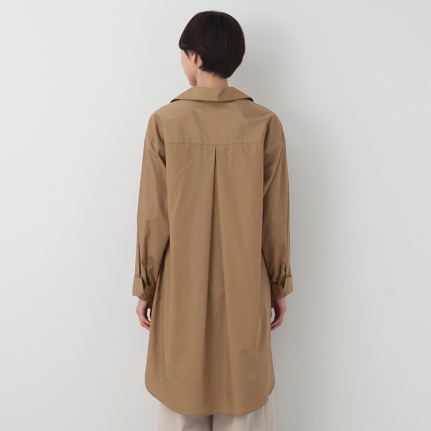 Dessin「【洗える】スキッパーシャツワンピース」|ワンピース|