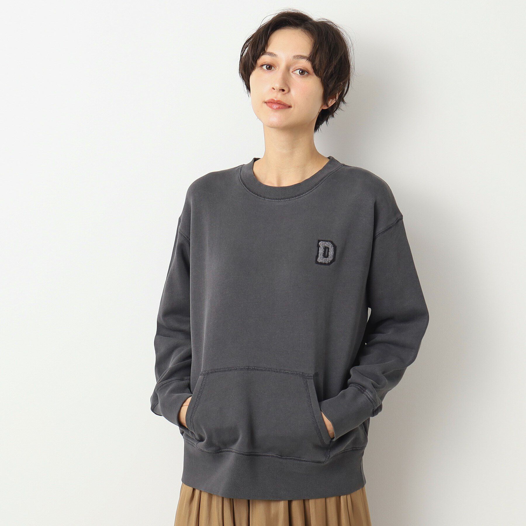 Dessin「【ユニセックス・洗える】ワンポイントスウェット」|パーカー|