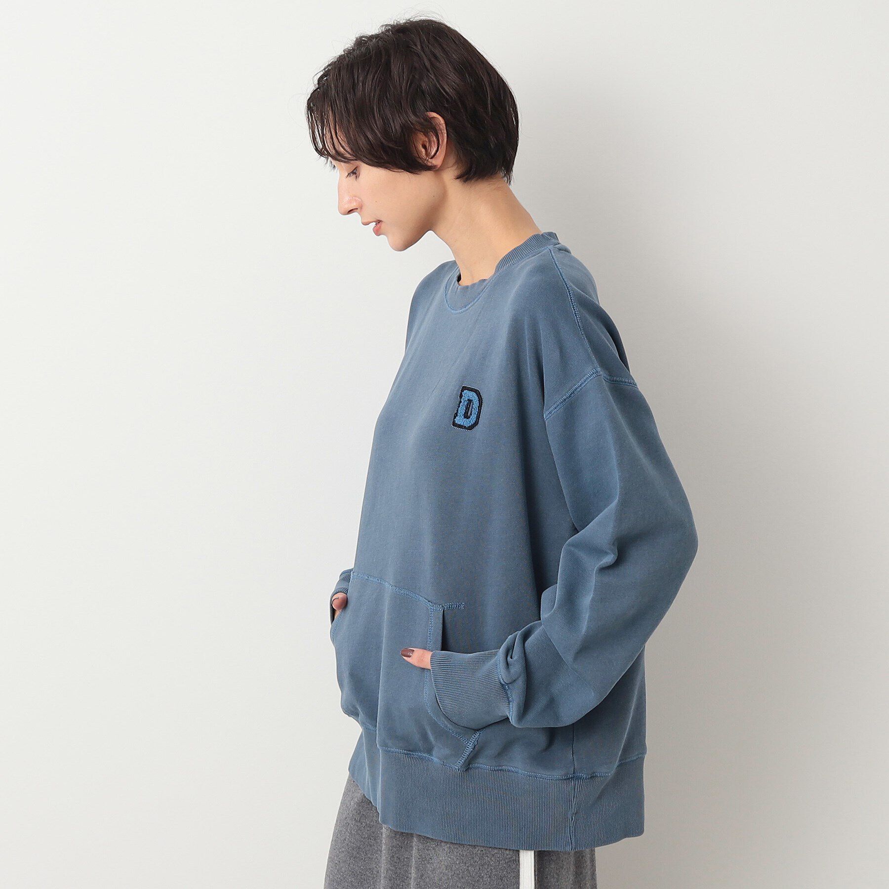 Dessin「【ユニセックス・洗える】ワンポイントスウェット」|パーカー|