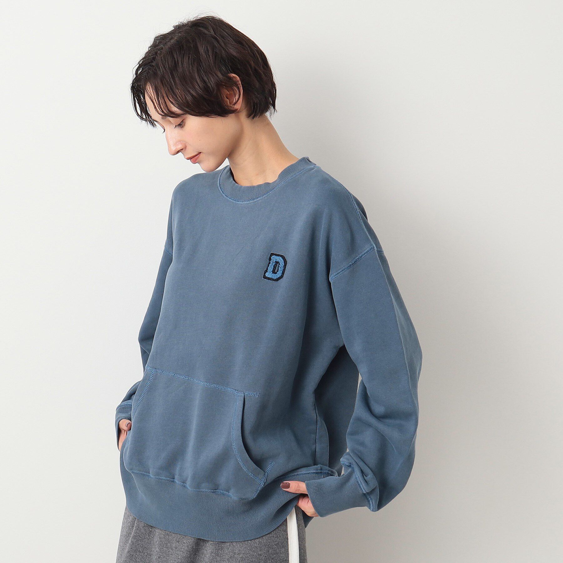 Dessin「【ユニセックス・洗える】ワンポイントスウェット」|パーカー|