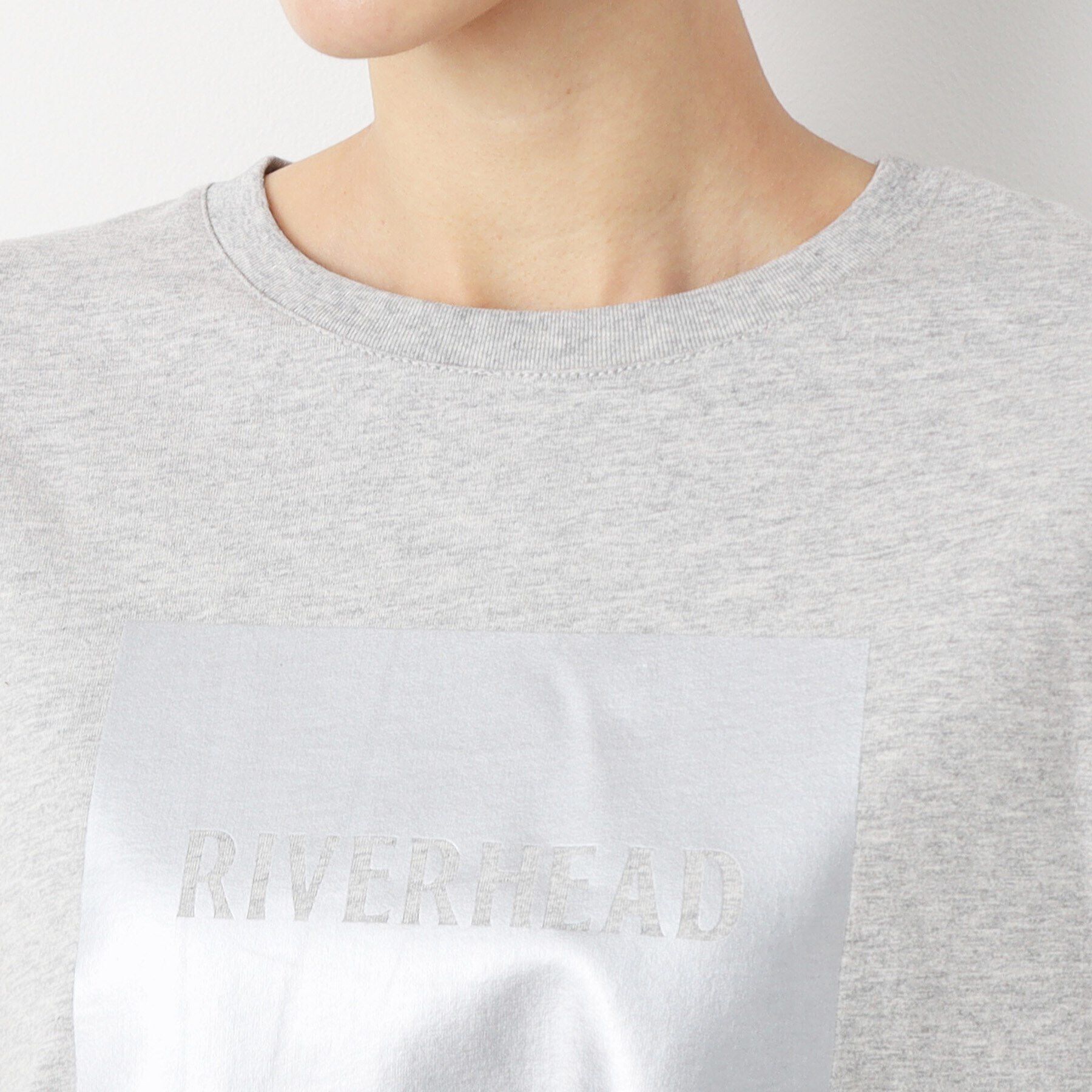 Dessin「【洗える】シルバープリントロンT」|Tシャツ・カットソー|