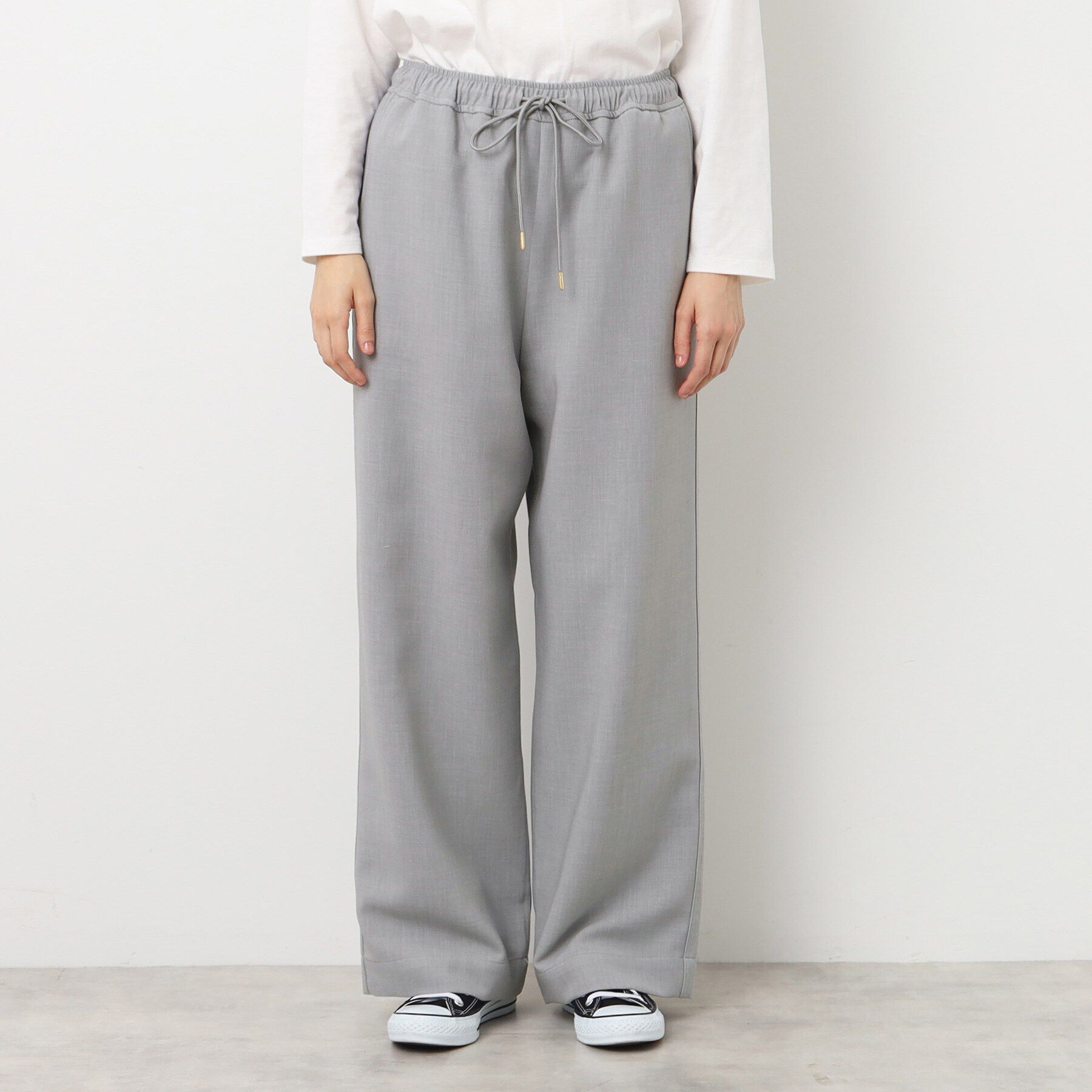 Dessin「【ウエストゴム・洗える】ドロスト付きパンツ（XS～L）」|その他|