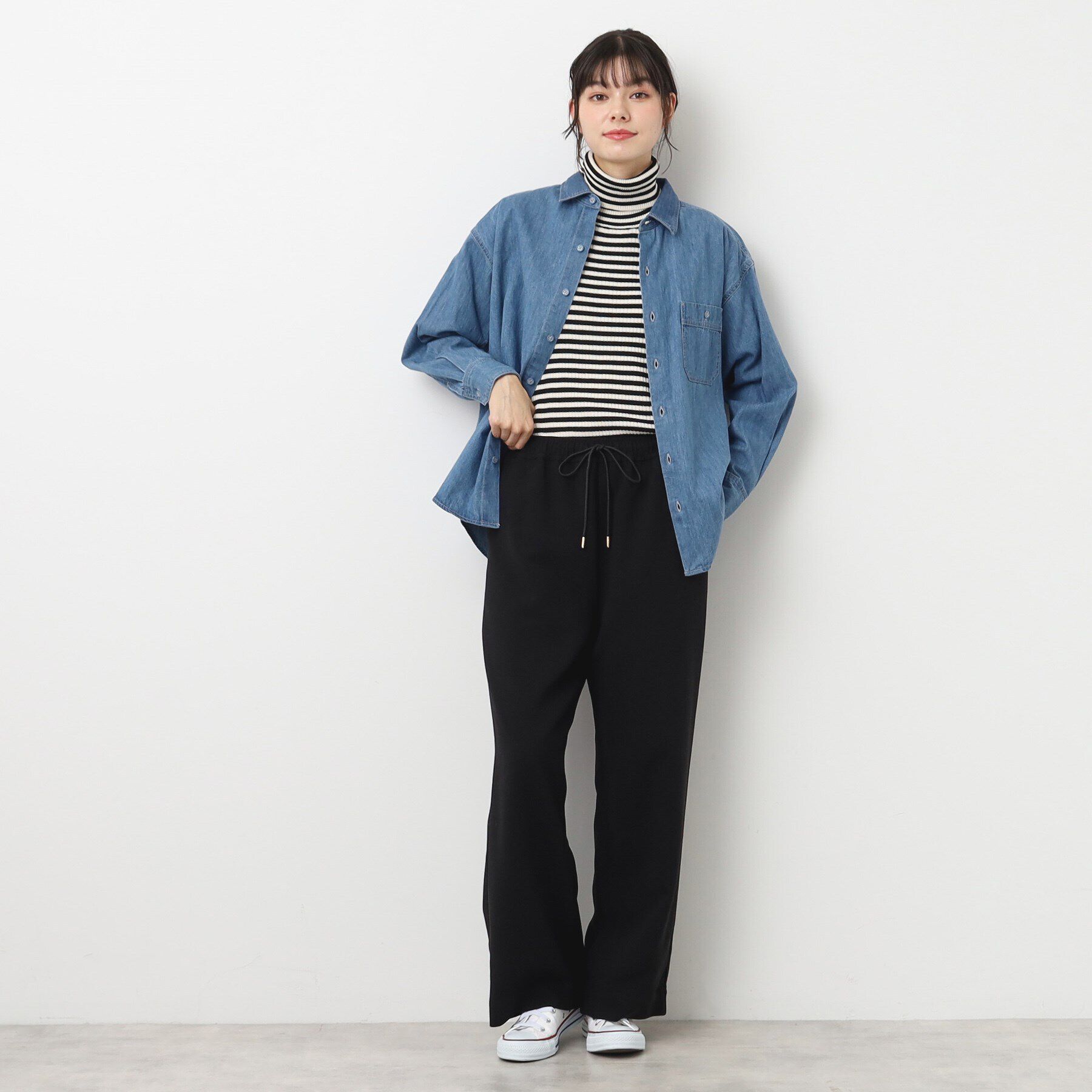 Dessin「【ウエストゴム・洗える】ドロスト付きパンツ（XS～L）」|その他|