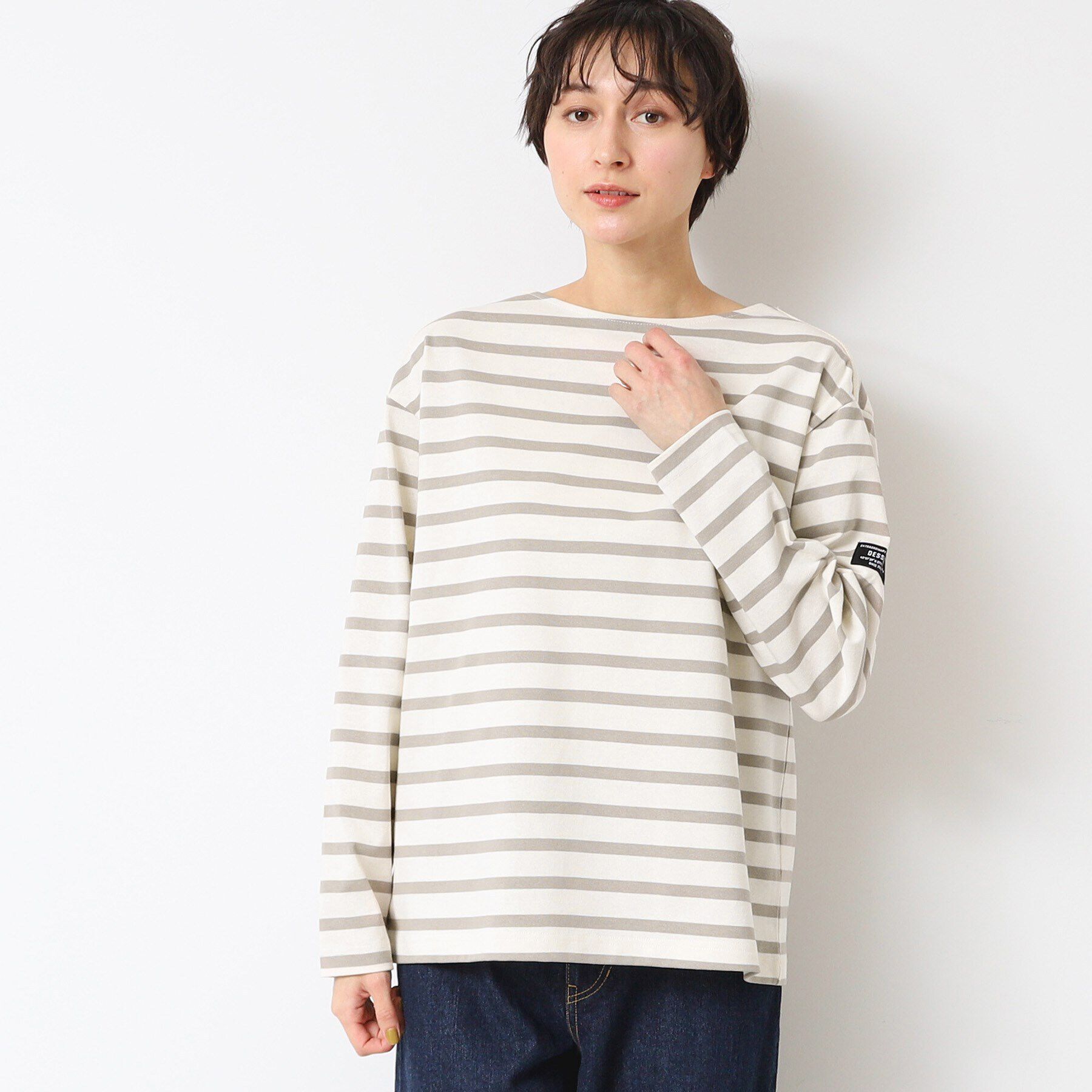 Dessin「◆【ユニセックス】ボーダー長袖Tシャツ」|Tシャツ・カットソー|