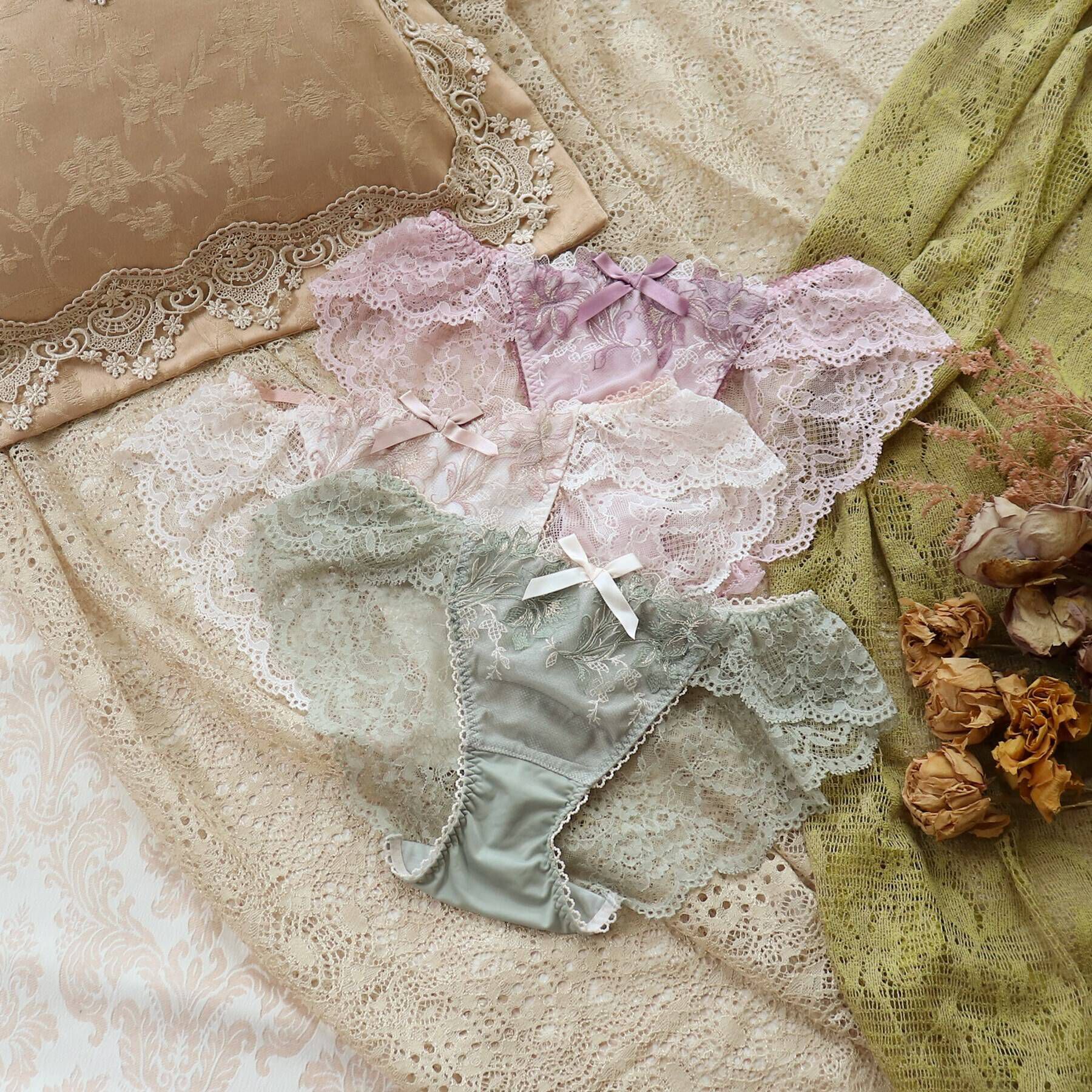 Risa Magli「エリ レースショーツ」|インナー|