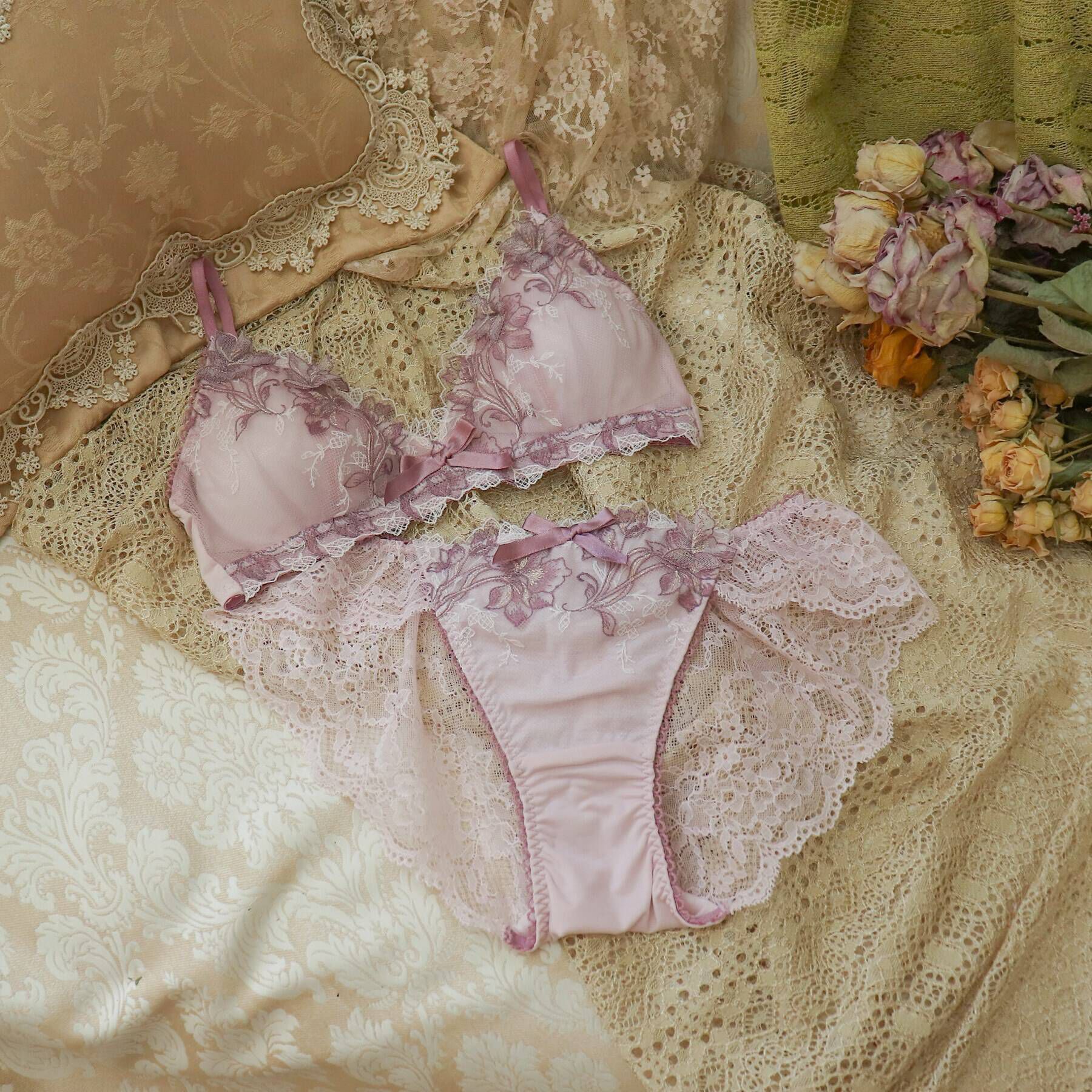 Risa Magli「エリ レースショーツ」|インナー|