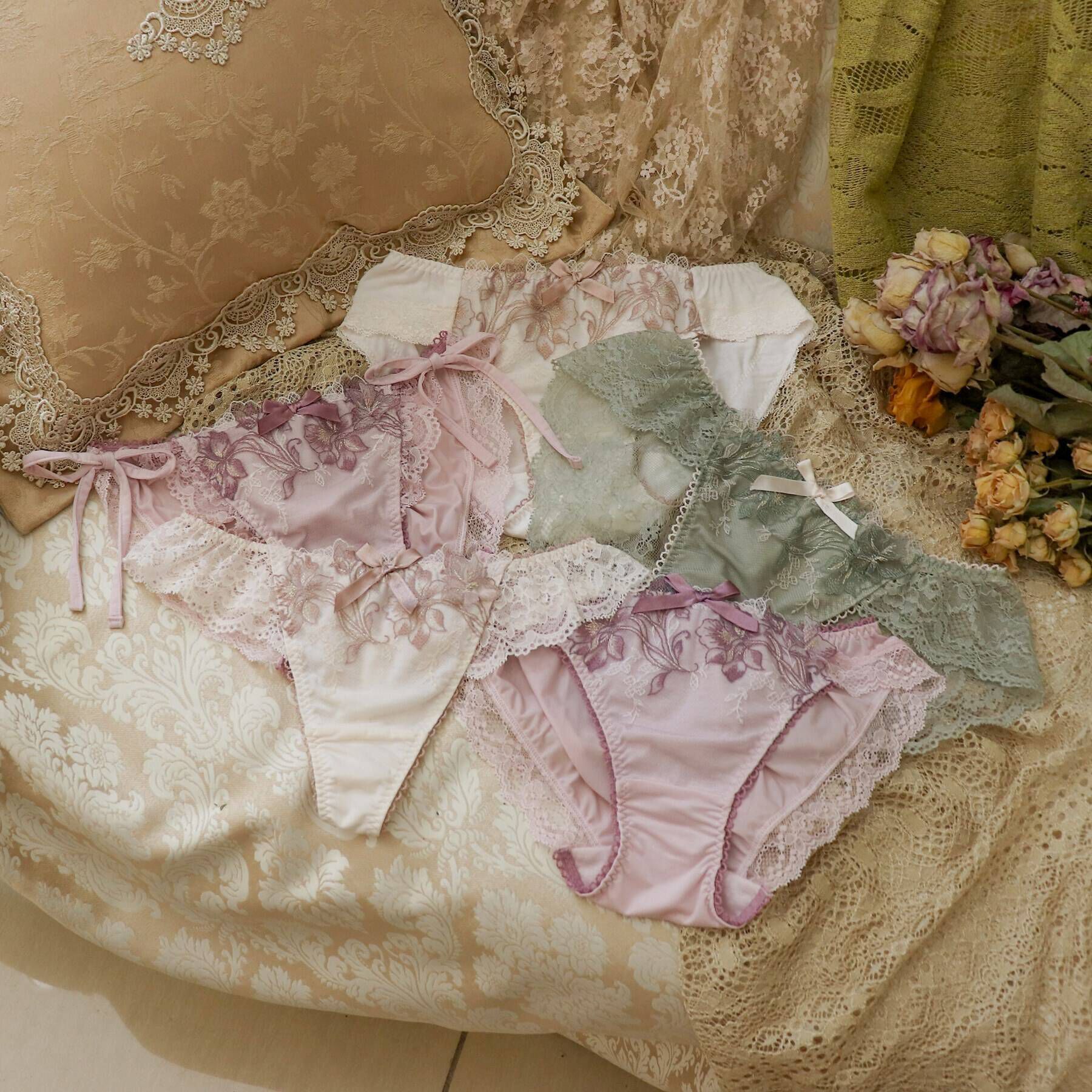 Risa Magli「エリ レースショーツ」|インナー|