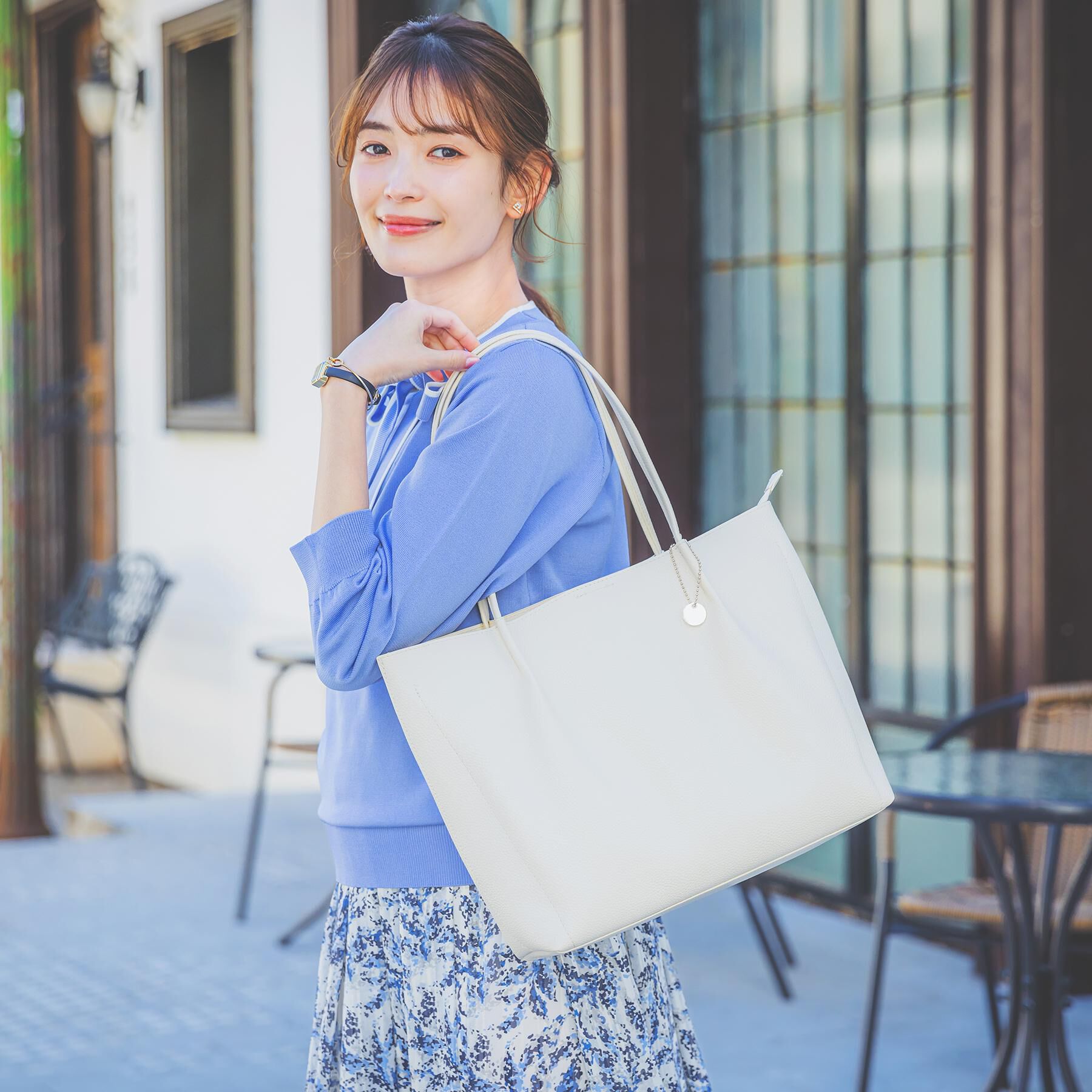 ITS&rsquo;DEMO「【通勤】仕切りA4トート」|トートバッグ|