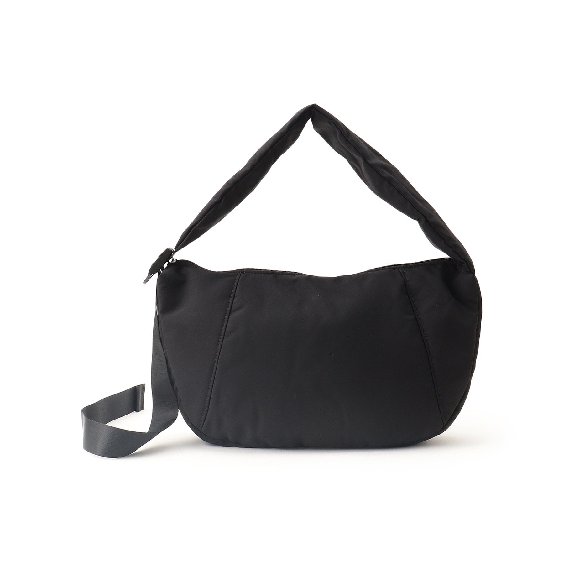 Ober Tashe「【ストラップ調節可】ビッグショルダー」|ショルダー・メッセンジャー|ブラック(019)