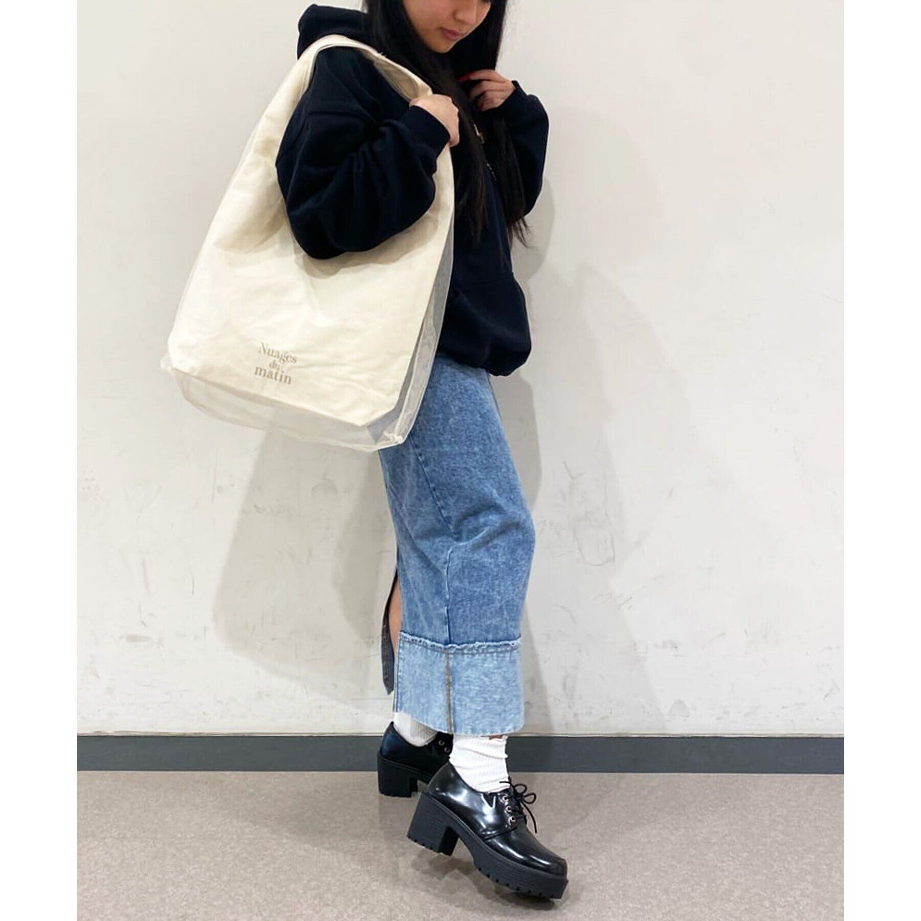 csT&P「厚底レースアップパンプス」|パンプス|