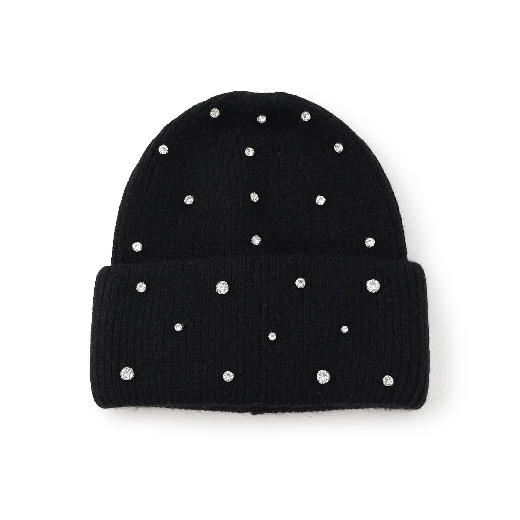 Grandedge「ビジューニット帽」|ニット帽|