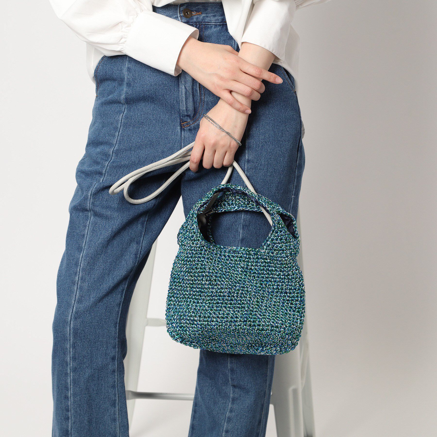 ESPERANZA「メタリックメッシュバッグ」|ショルダー・メッセンジャー|