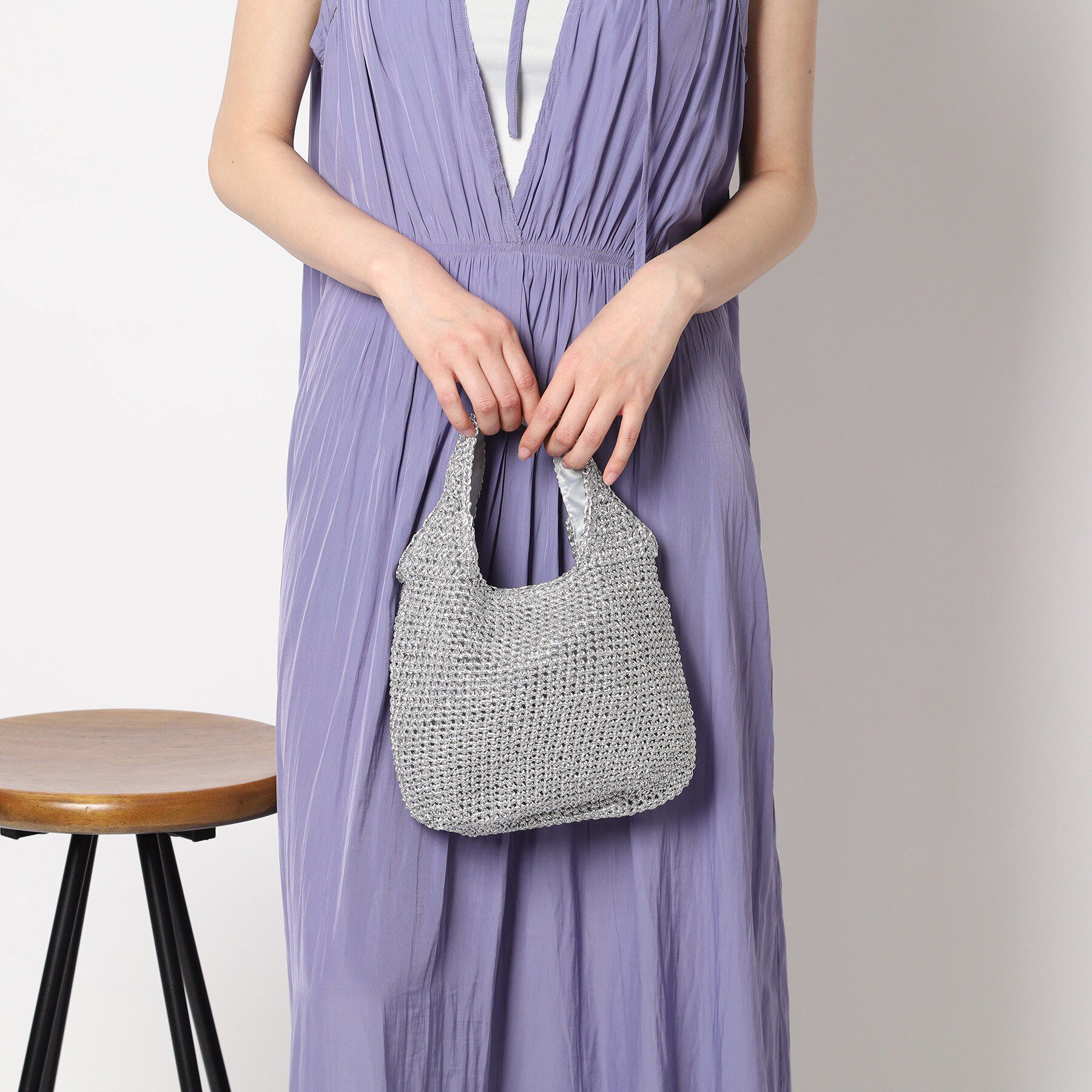 ESPERANZA「メタリックメッシュバッグ」|ショルダー・メッセンジャー|