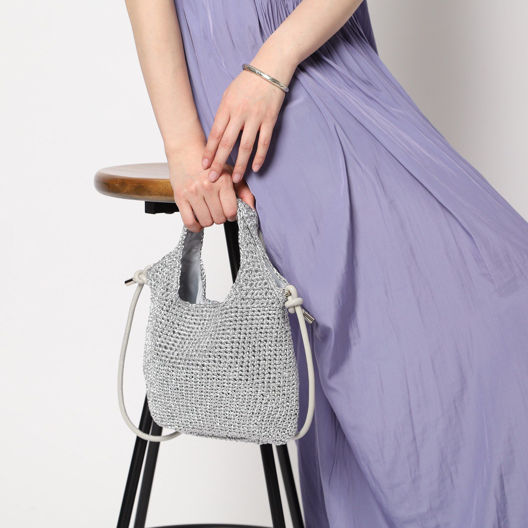 ESPERANZA「メタリックメッシュバッグ」|ショルダー・メッセンジャー|