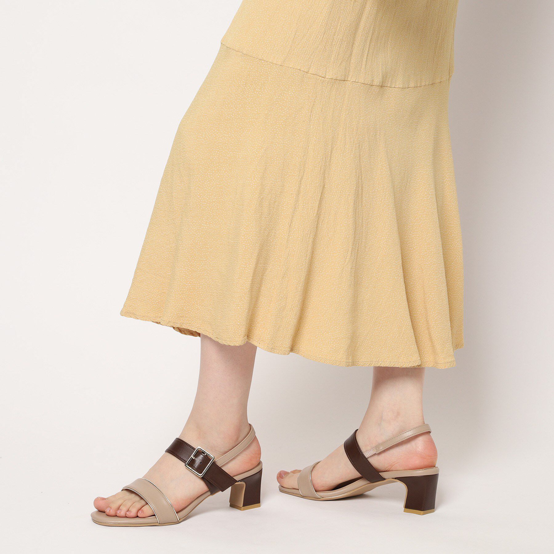 ESPERANZA「配色バックルベルトサンダル」|サンダル|