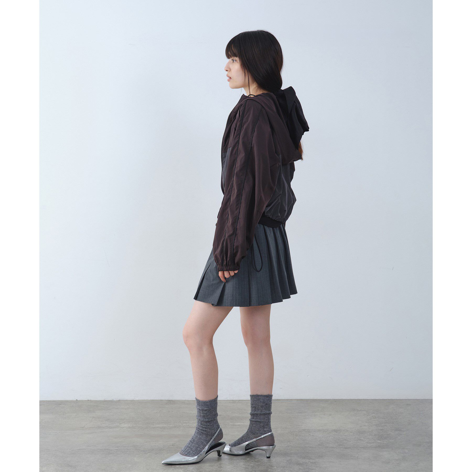 CODE A「tailored mood mini skirt」|スカート|