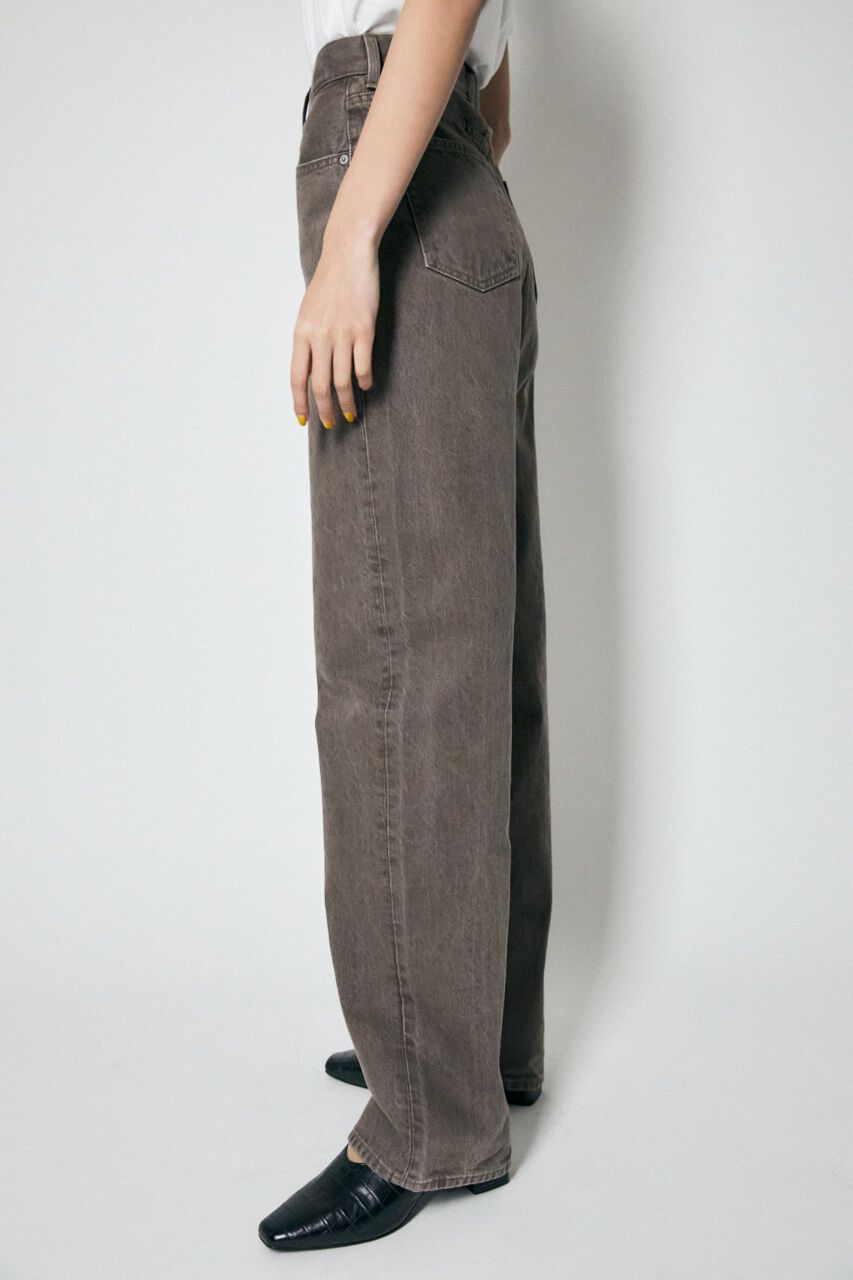 MOUSSY「HW COLOR LOOSE STRAIGHT」|デニム|