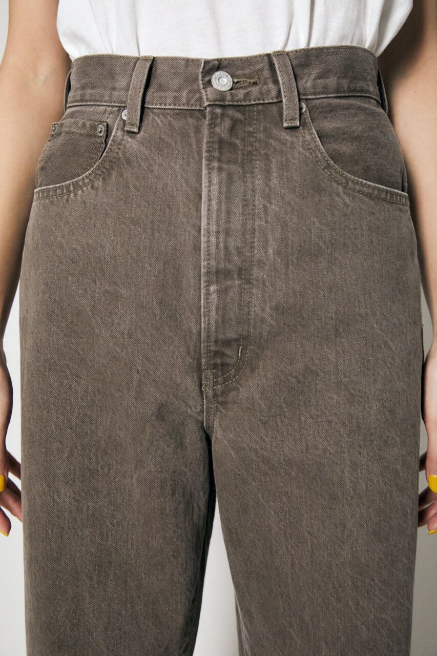 MOUSSY「HW COLOR LOOSE STRAIGHT」|デニム|