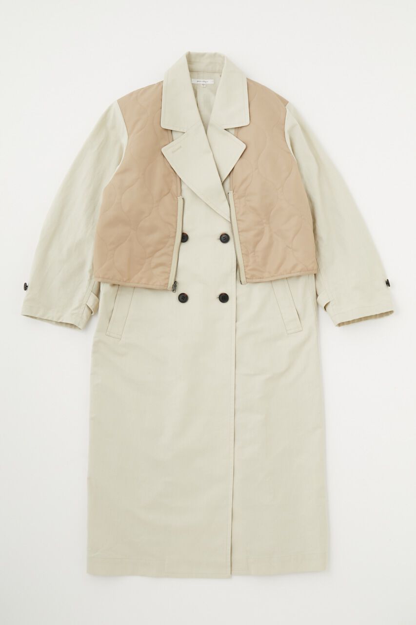 MOUSSY「4WAY ギミック レイヤード トレンチ」|その他|