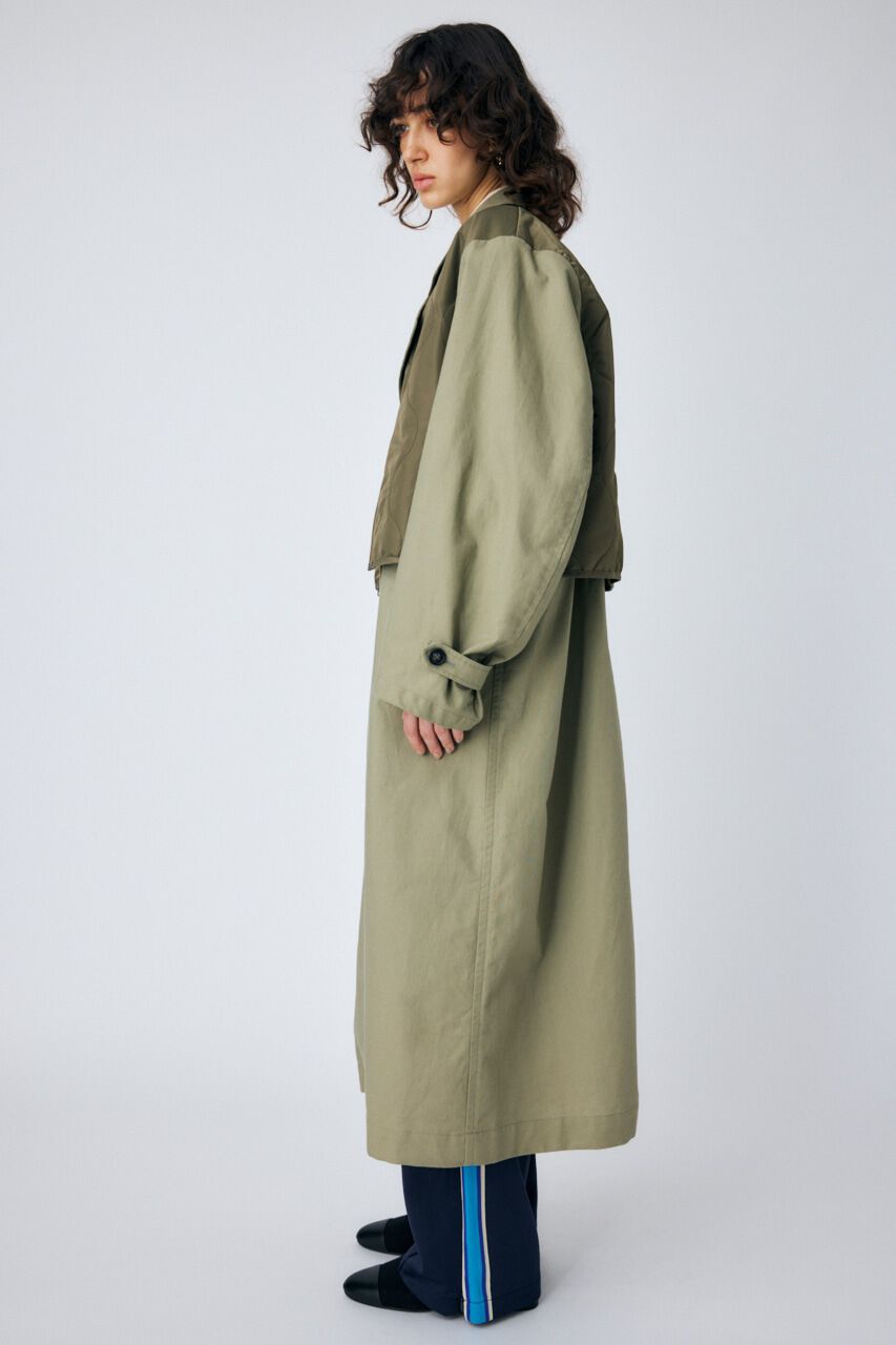 MOUSSY「4WAY ギミック レイヤード トレンチ」|その他|