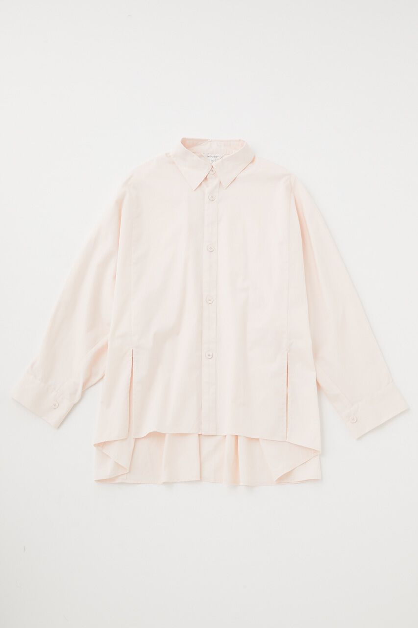 MOUSSY「DOLMAN BIG シャツ」|シャツ・ブラウス|L/PNK1