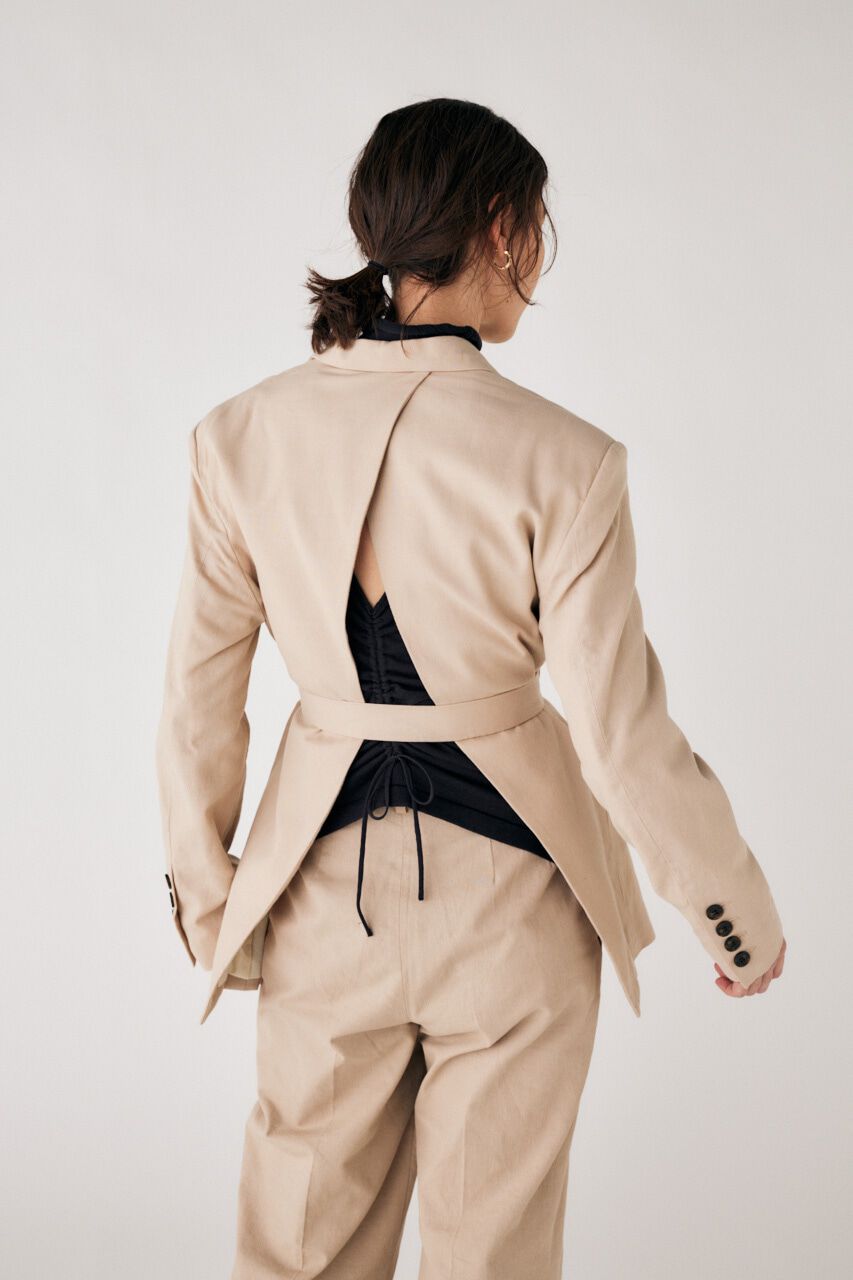 MOUSSY「WAIST TIE ジャケット」|その他|