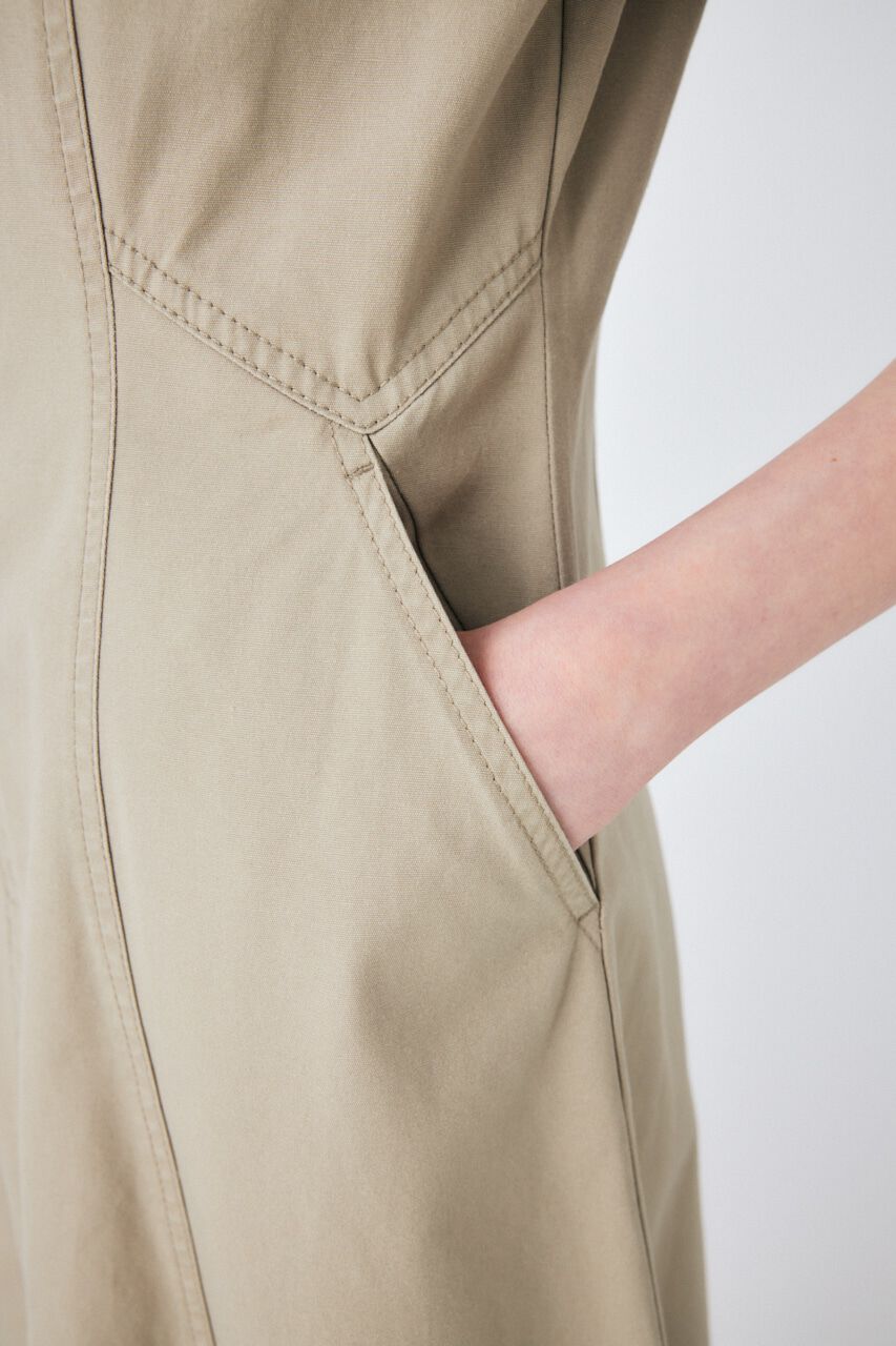 MOUSSY「TUCK SLEEVE FIT ドレス」|ワンピース|