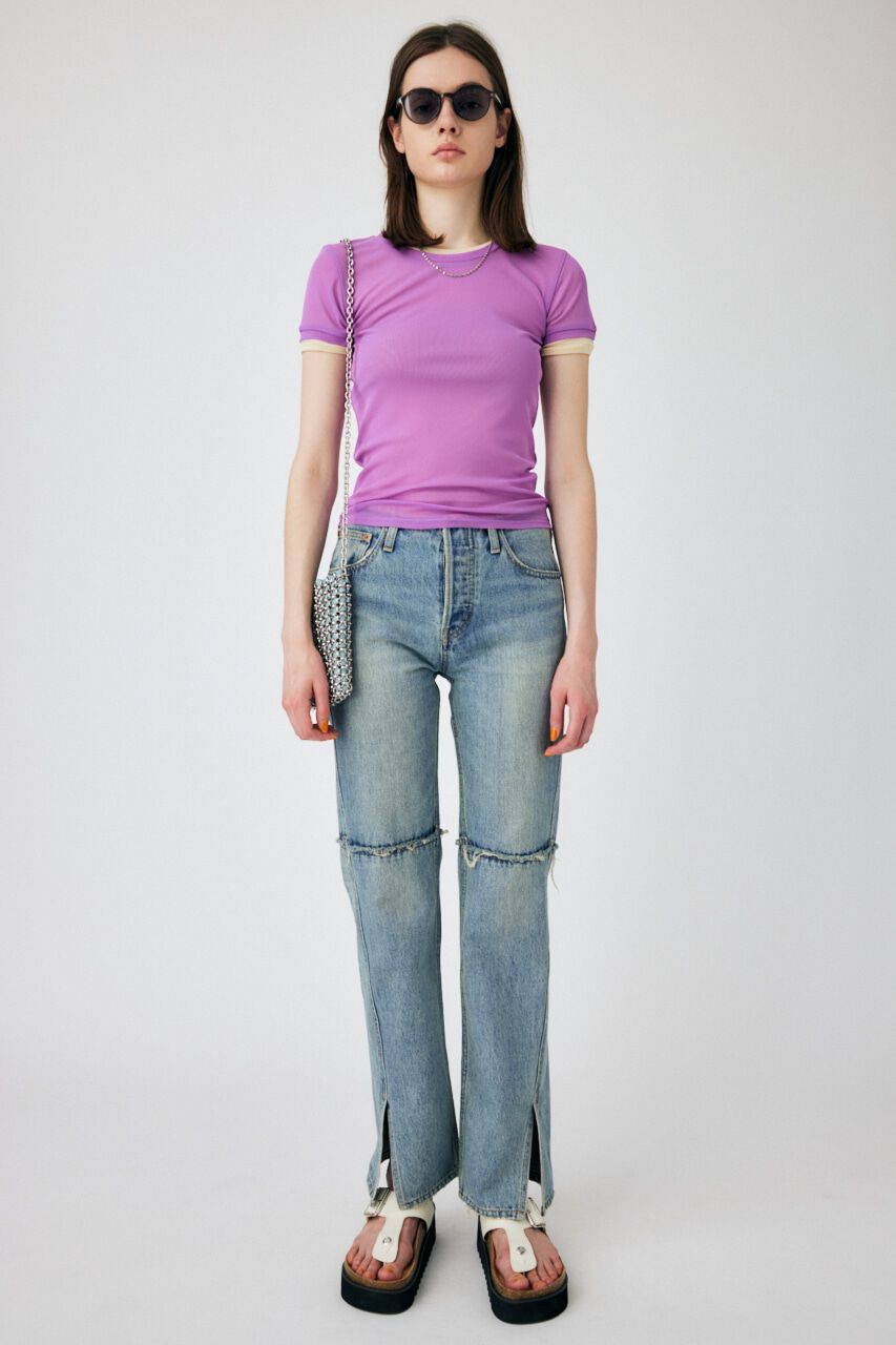 MOUSSY「SHEER TEE SET」|Tシャツ・カットソー|PNK