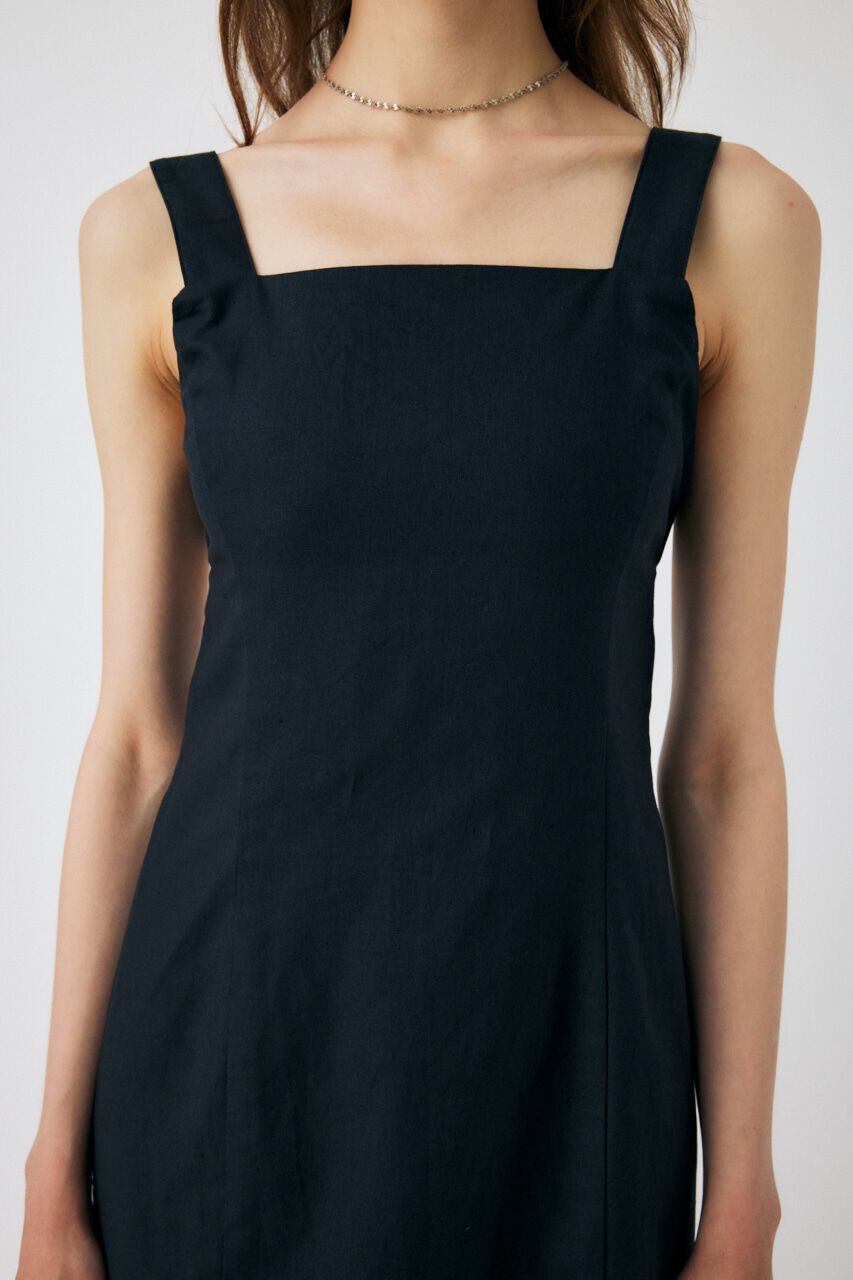 MOUSSY「LINEN COTTON MAXI キャミドレス」|ワンピース|