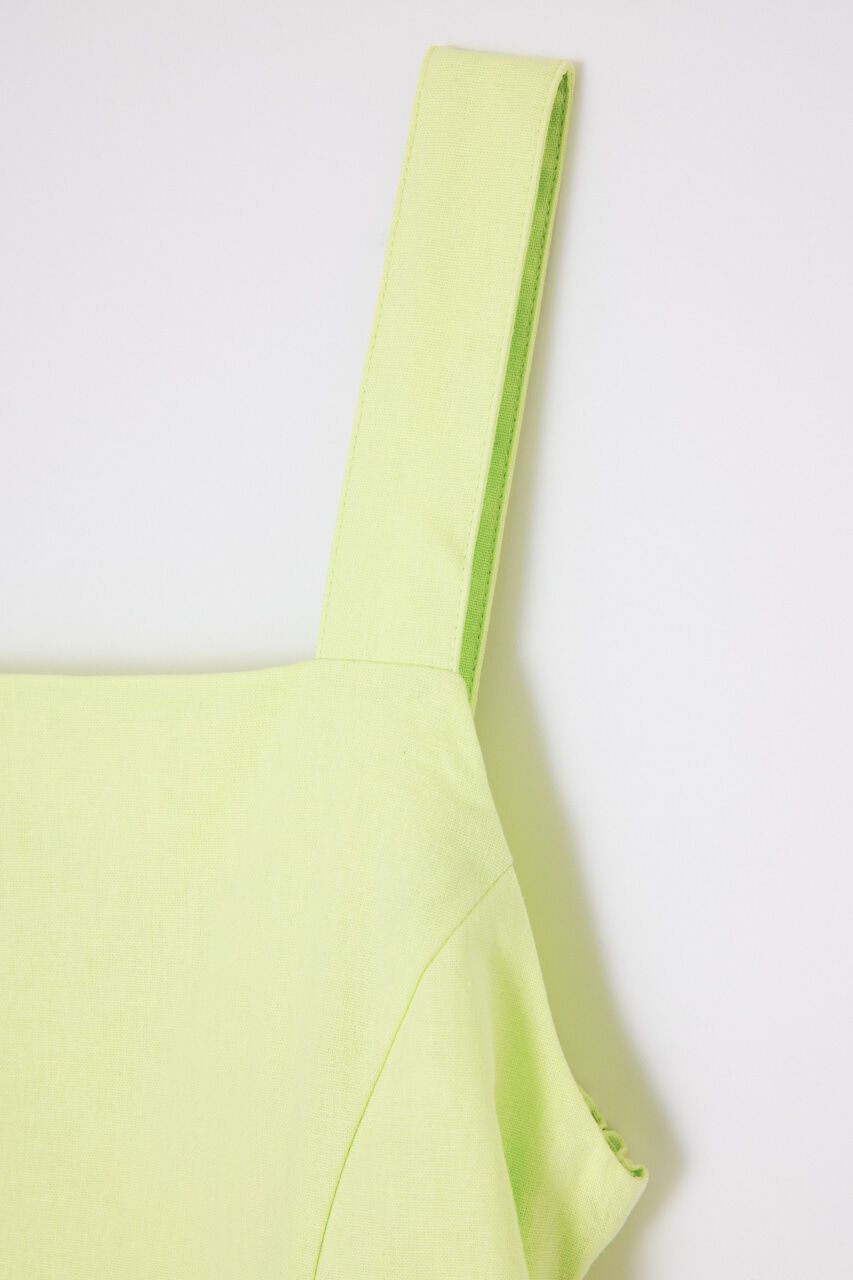 MOUSSY「LINEN COTTON MAXI キャミドレス」|ワンピース|