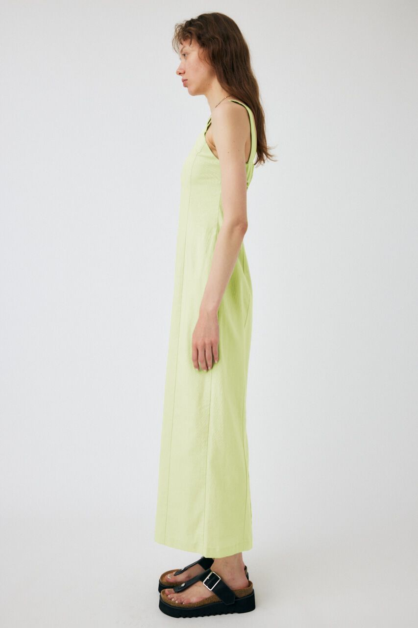MOUSSY「LINEN COTTON MAXI キャミドレス」|ワンピース|