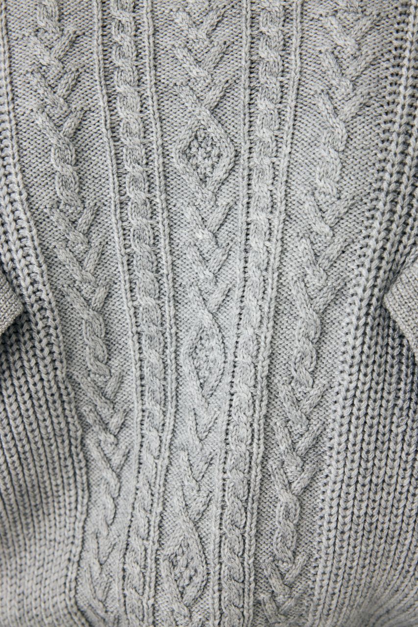 MOUSSY「F／PEARL BUTTON STAND FRILL カーディガン」|ニット・セーター|