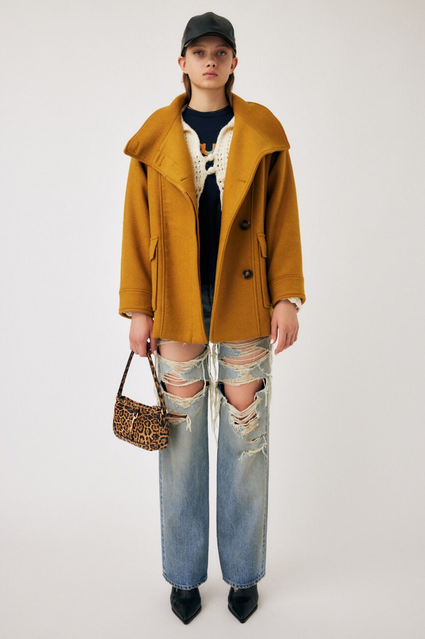 MOUSSY「STAND COLLAR MIDDLE コート」|その他|